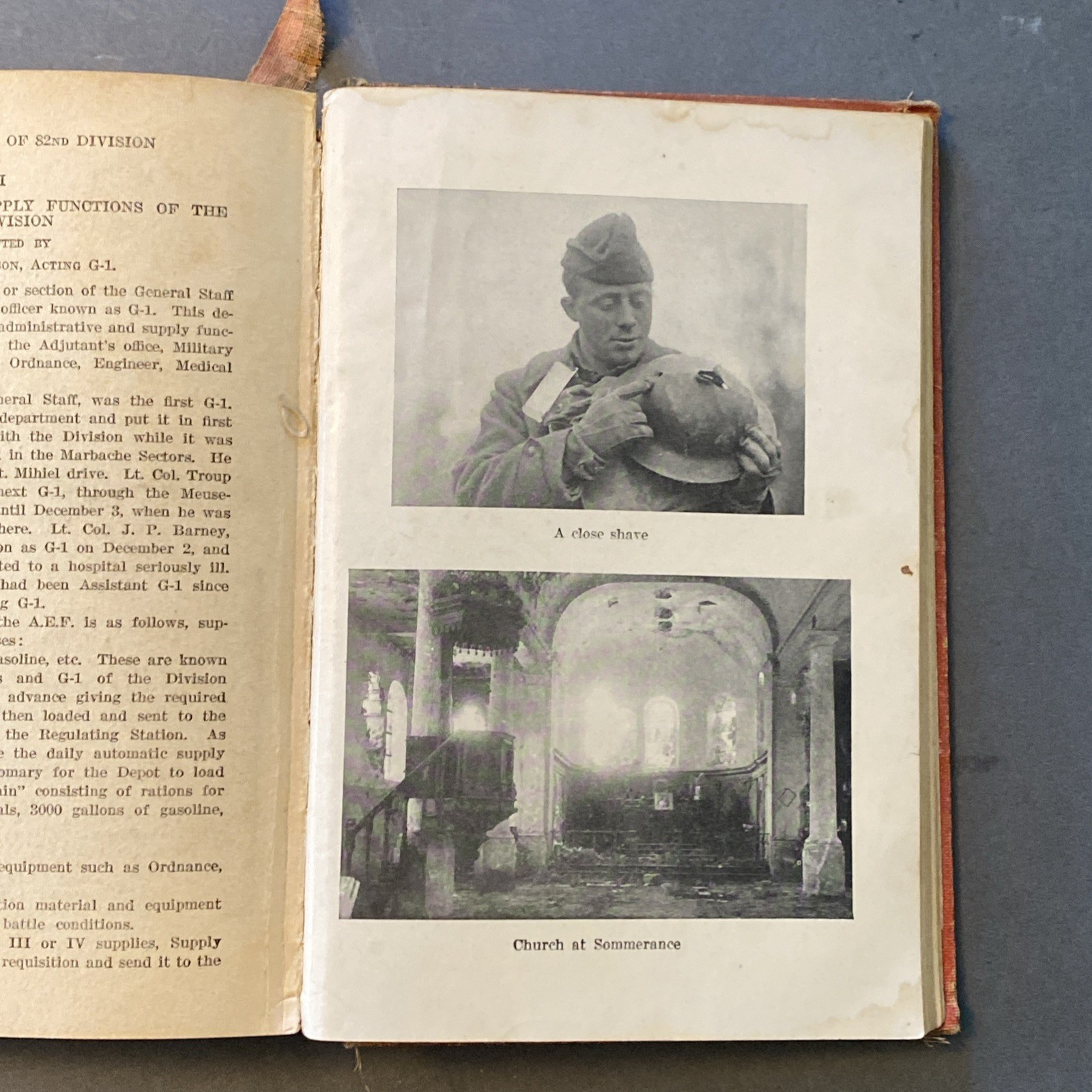 Official History of the 82nd Division AEF 1917-1919 Book WW1 Antique