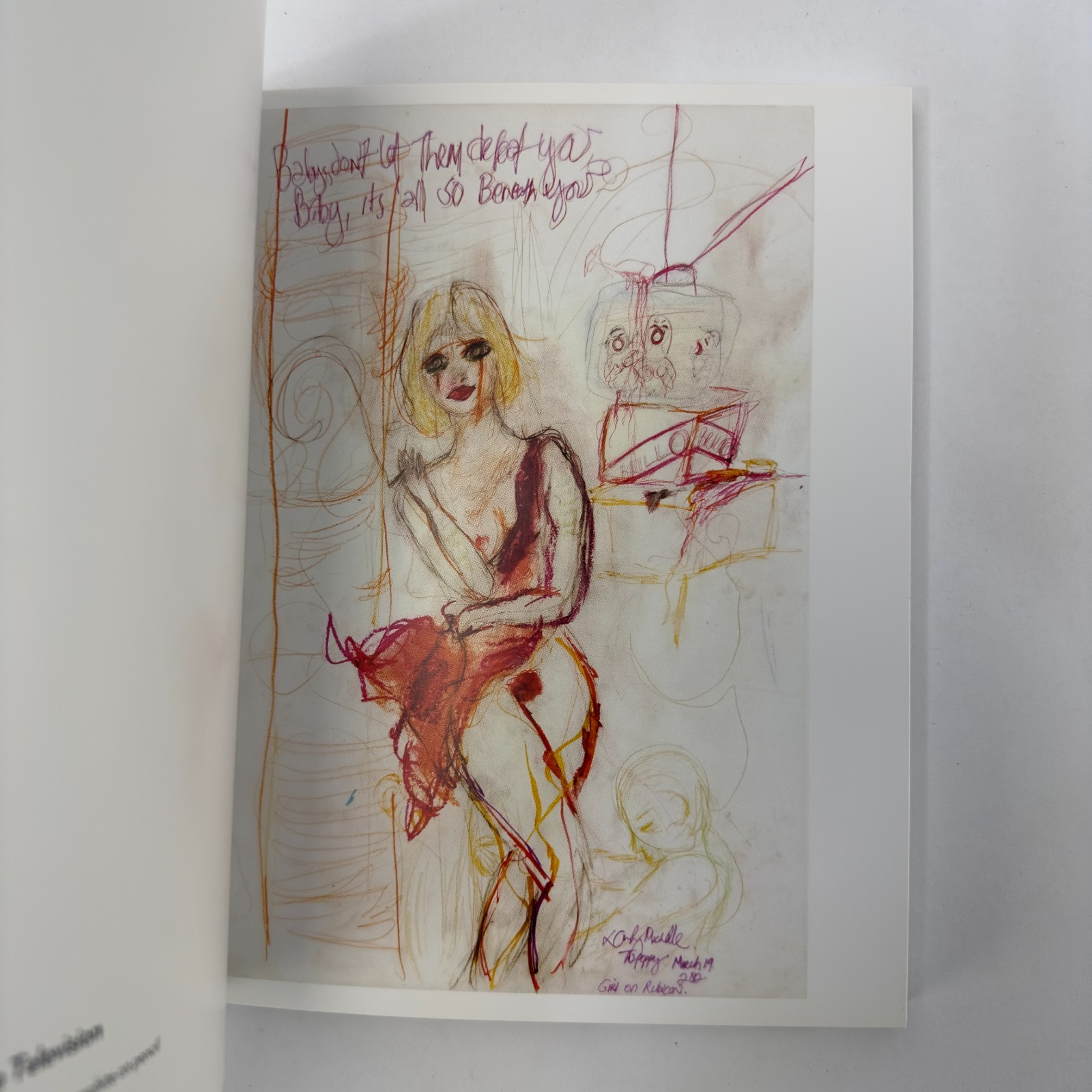 &lsquo;And She&rsquo;s Not Even Pretty&rsquo; Exhibition Book by Courtney Love Misprint LE