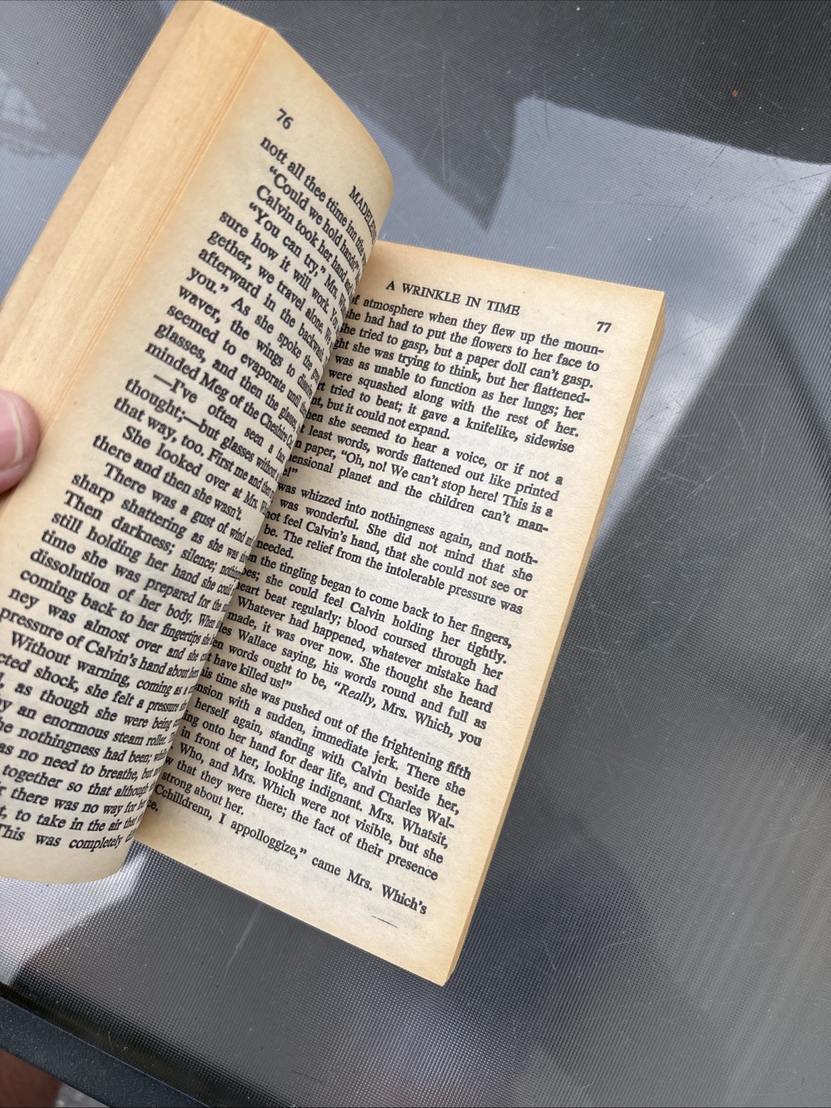 A Wrinkle in Time by Madeleine L&rsquo;Engle 1976 vintage paperback Stranger Things