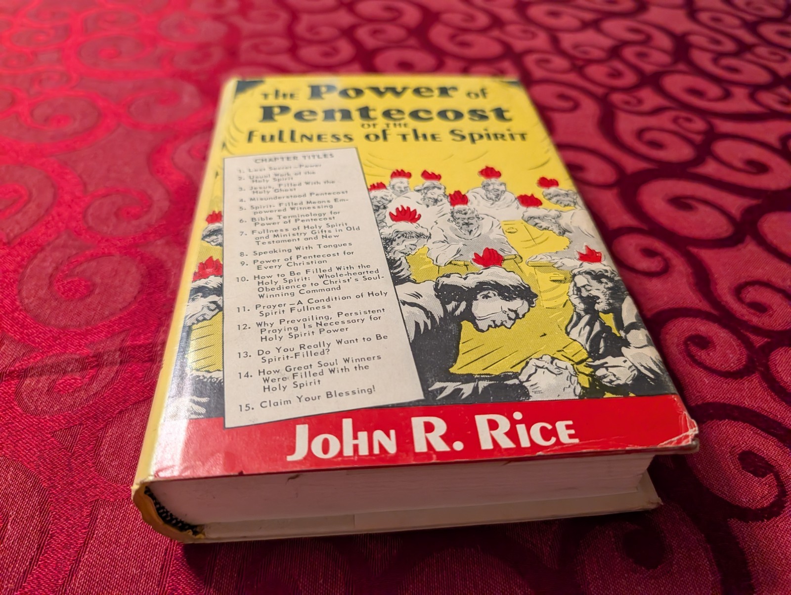 THE POWER OF PENTECOST By John R. Rice – Hardcover & Dust Jacket