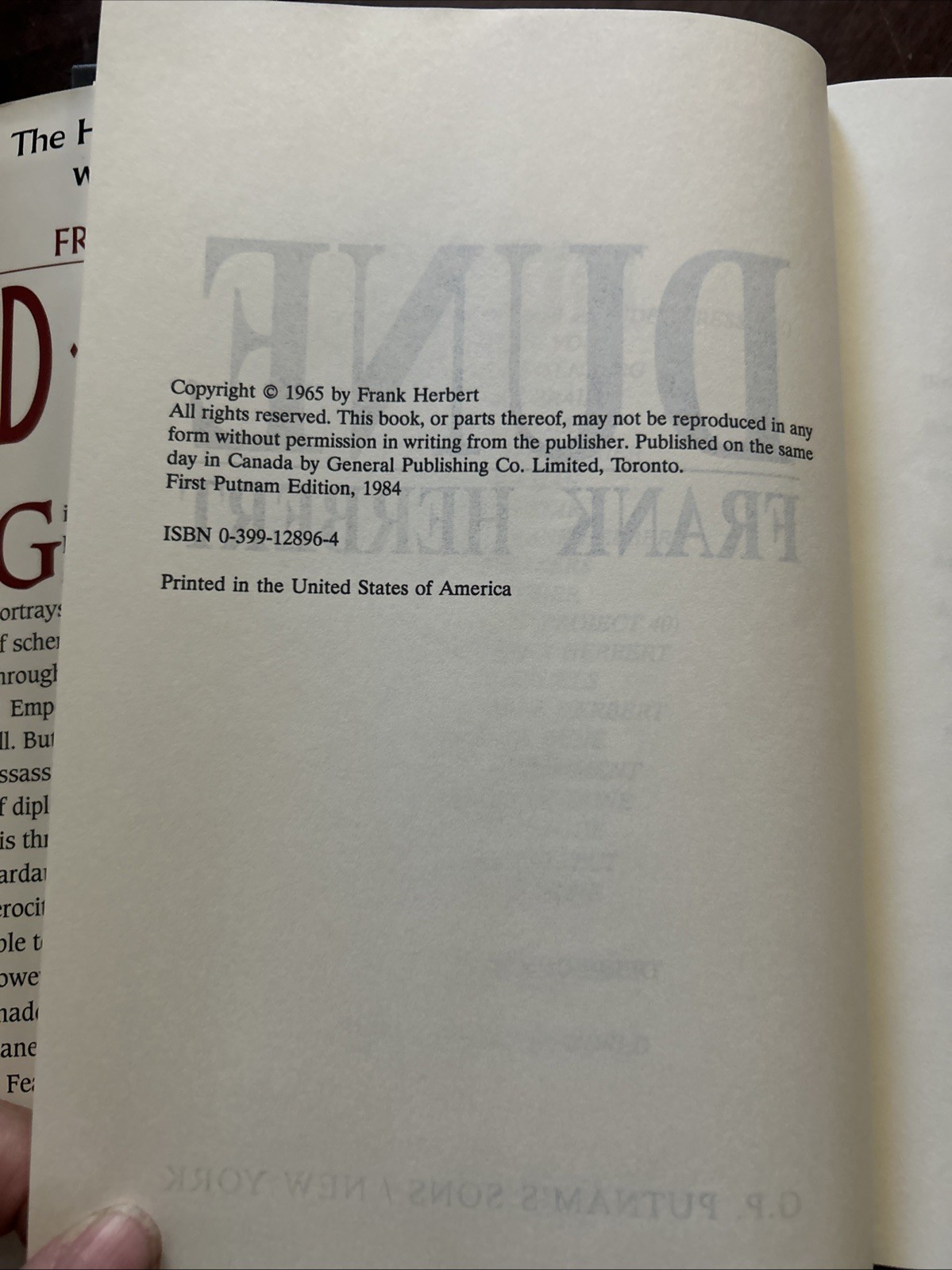 Dune – Frank Herbert