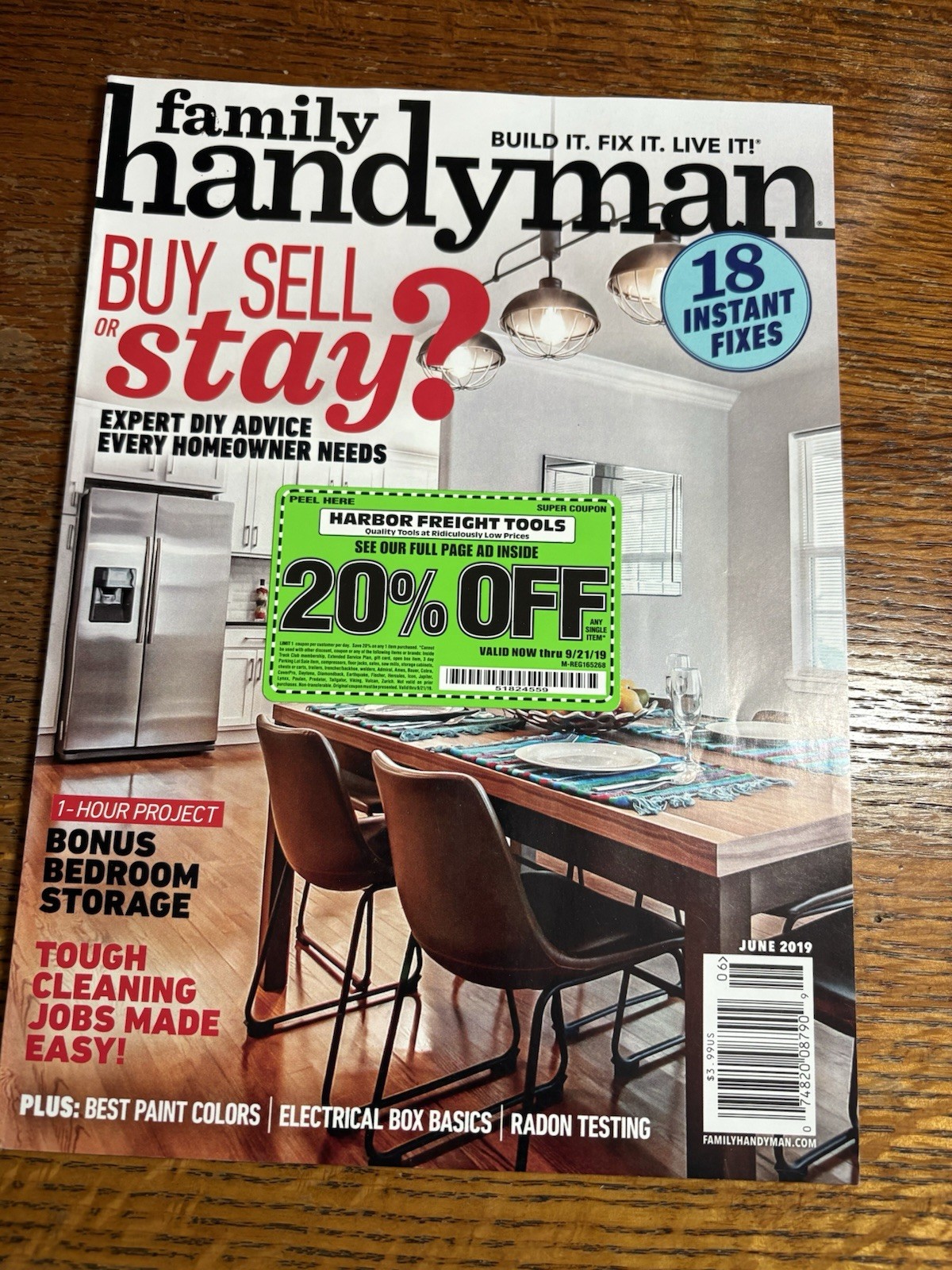 FAMILY HANDYMAN, LOT OF 4 March April May June 2019