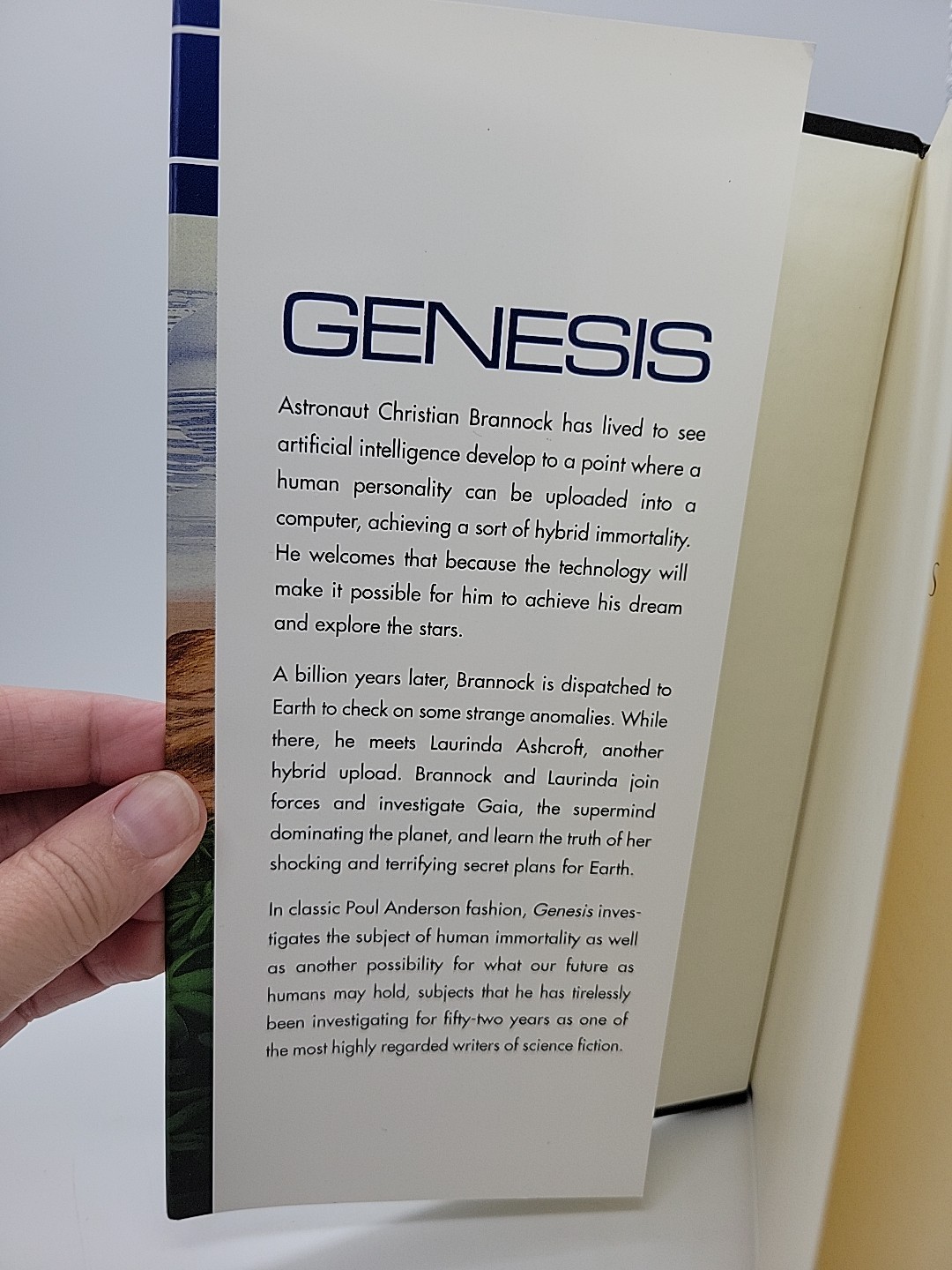 Genesis by Poul Anderson (First Edition)