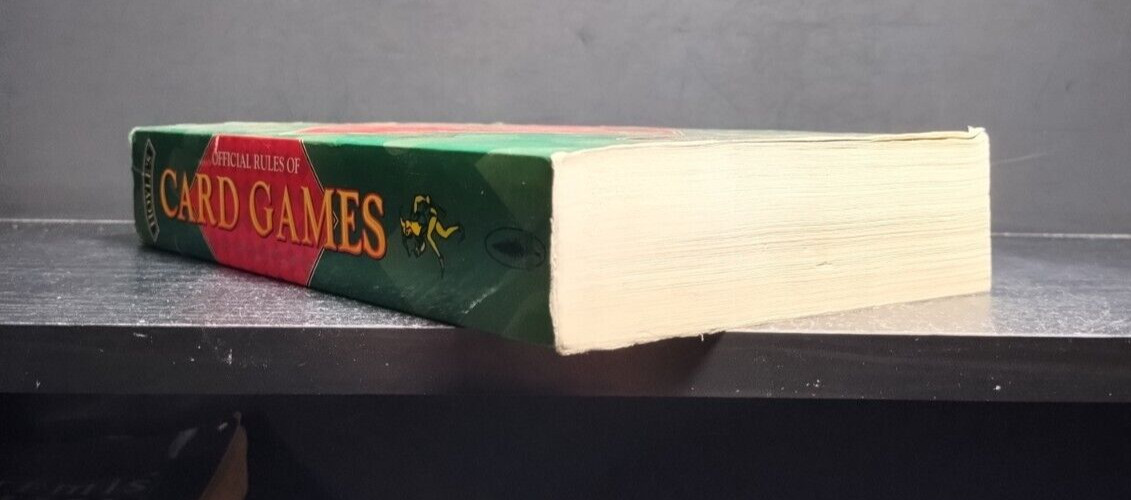 Hoyle&rsquo;s Official Rules of Card Games Paperback 576 Pages Illustrated Guide