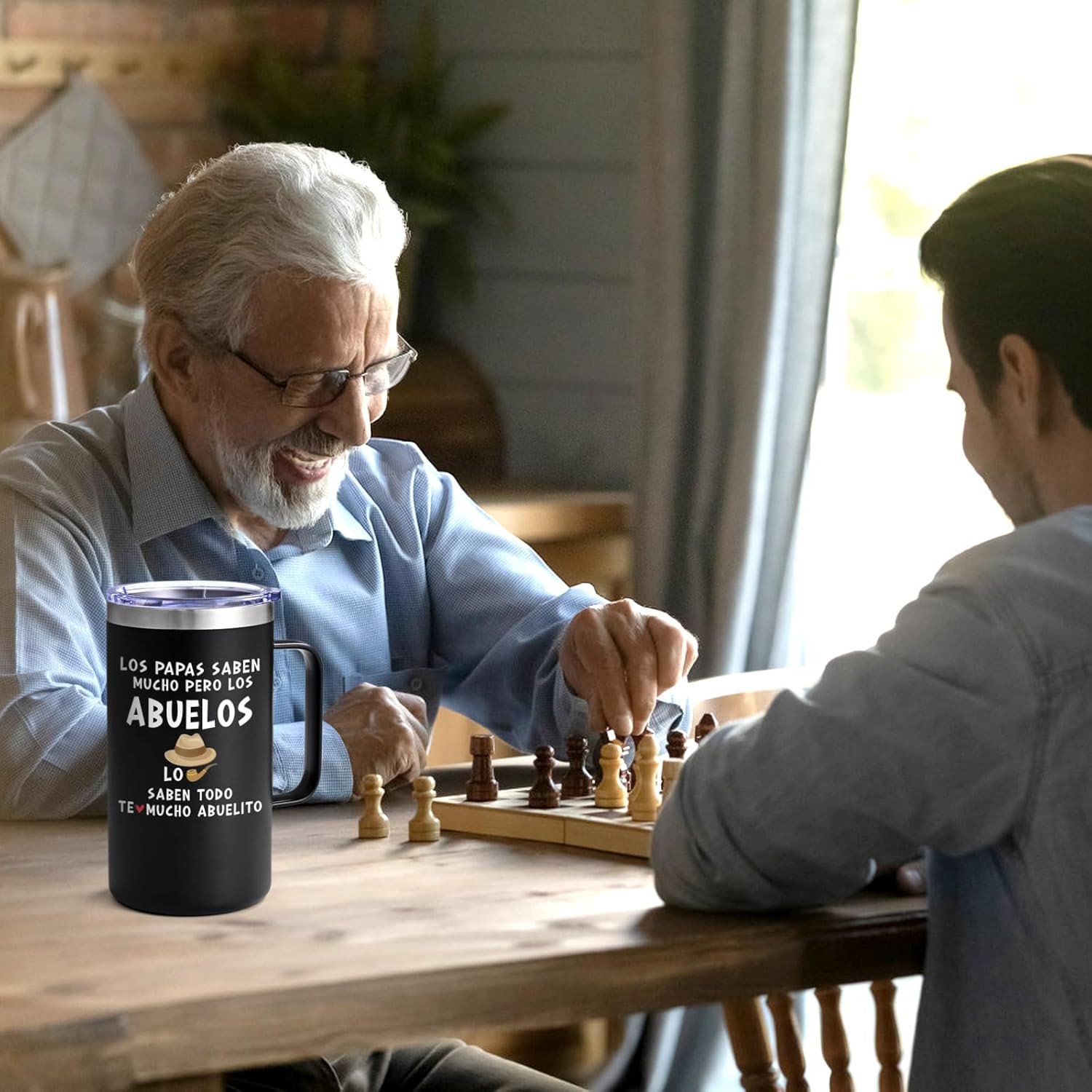 Abuelo Father&rsquo;S Day Gifts, Regalos Para El Mejor Abuelo Del Mundo, 20 Oz Grandfa