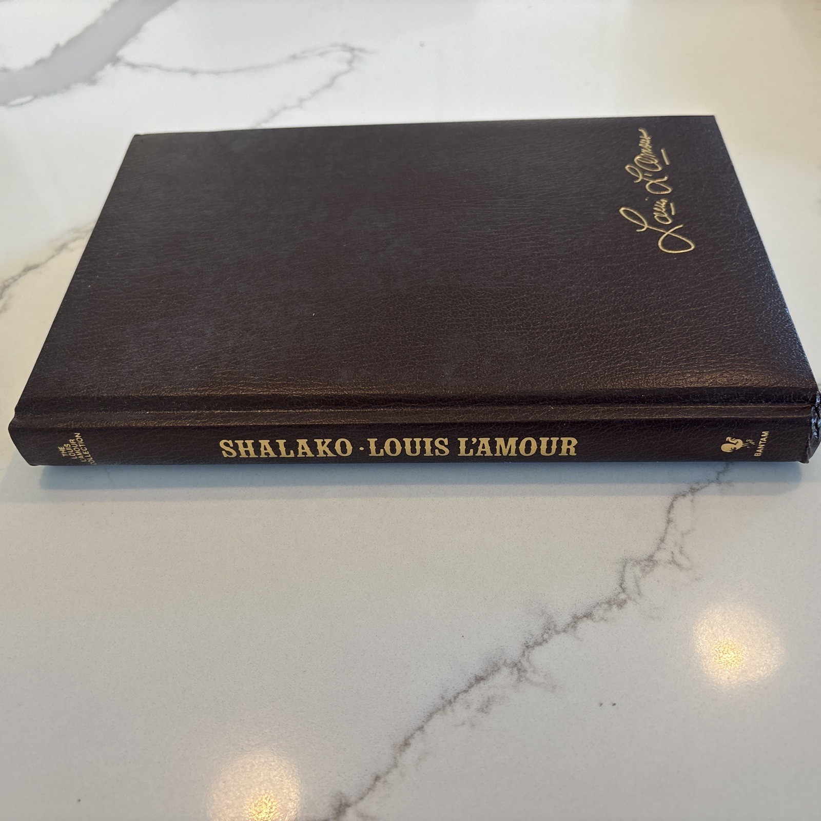 The Louis L&rsquo;Amour Collection Bantam Leatherette Hardcover Edition Lot Of 8. O-14