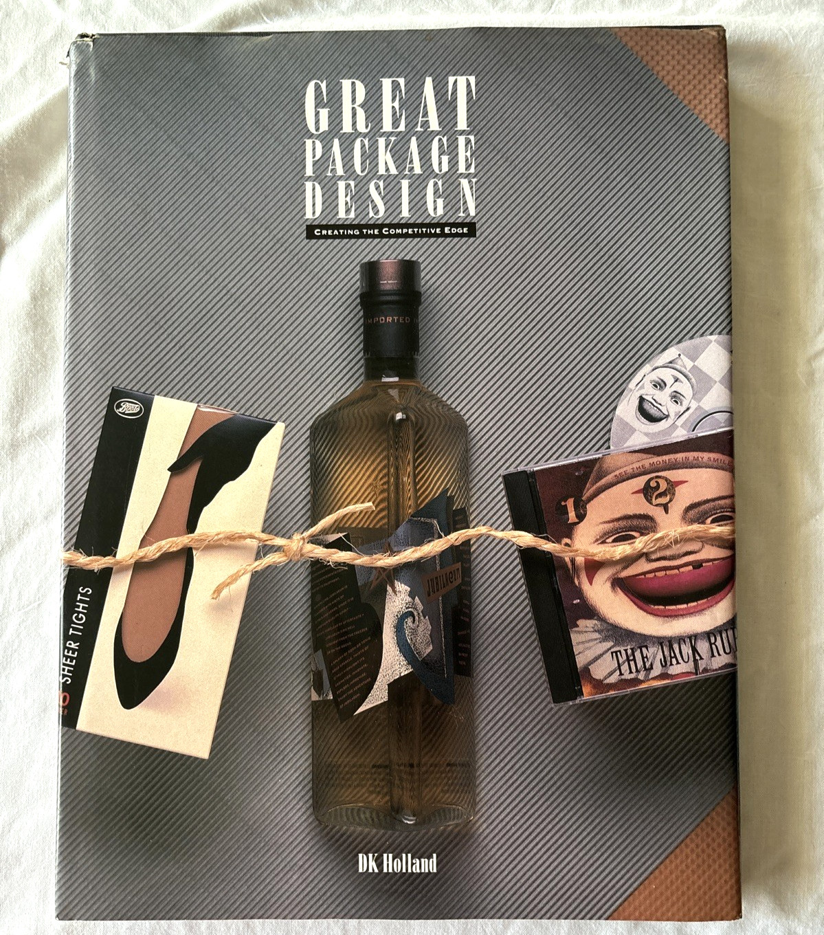 5 VTG Graphic Design Art Books – Logos Labels Trademarks Typography Packaging