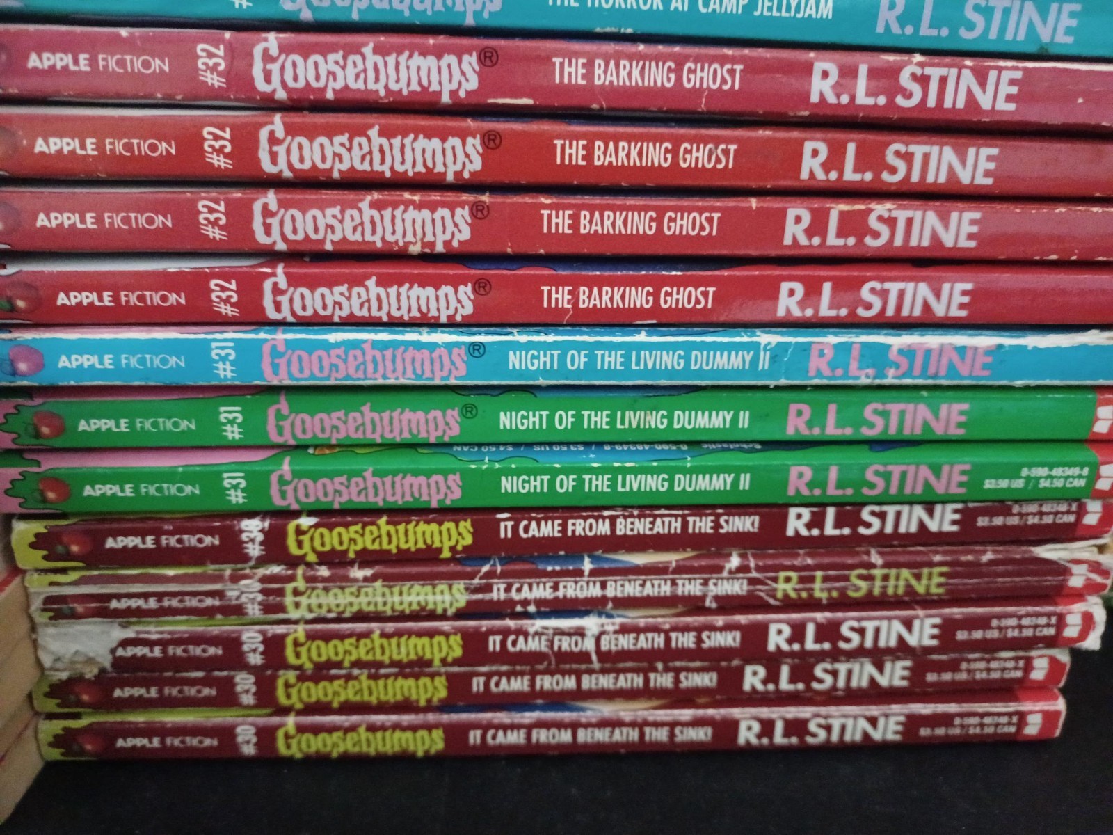 Goosebumps Books Pick & Choose Your Favorites, Kids Vintage Horror by RL Stine