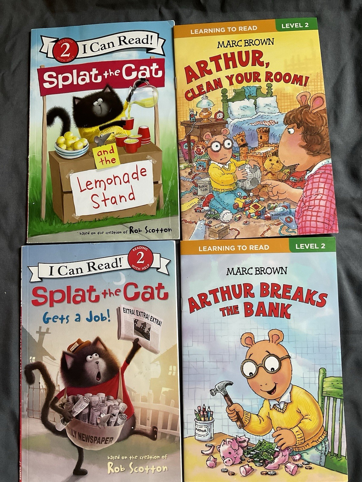 Level 2 I Can Read 14 Book Lot Various Titles Children&rsquo;s Reading Homeschool