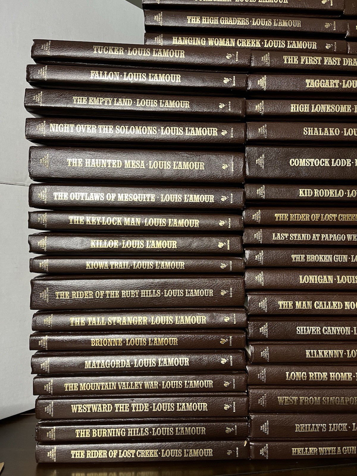 The Louis L&rsquo;Amour Collection Leatherette Hardcover Books (Sold Individually)