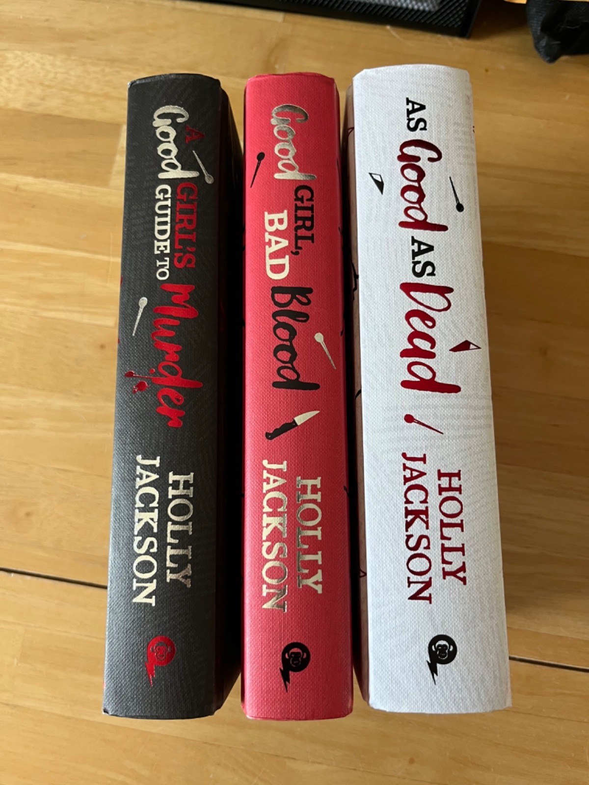 Collector’s edition A Good Girl’s Guide to Murder series by Holly Jackson