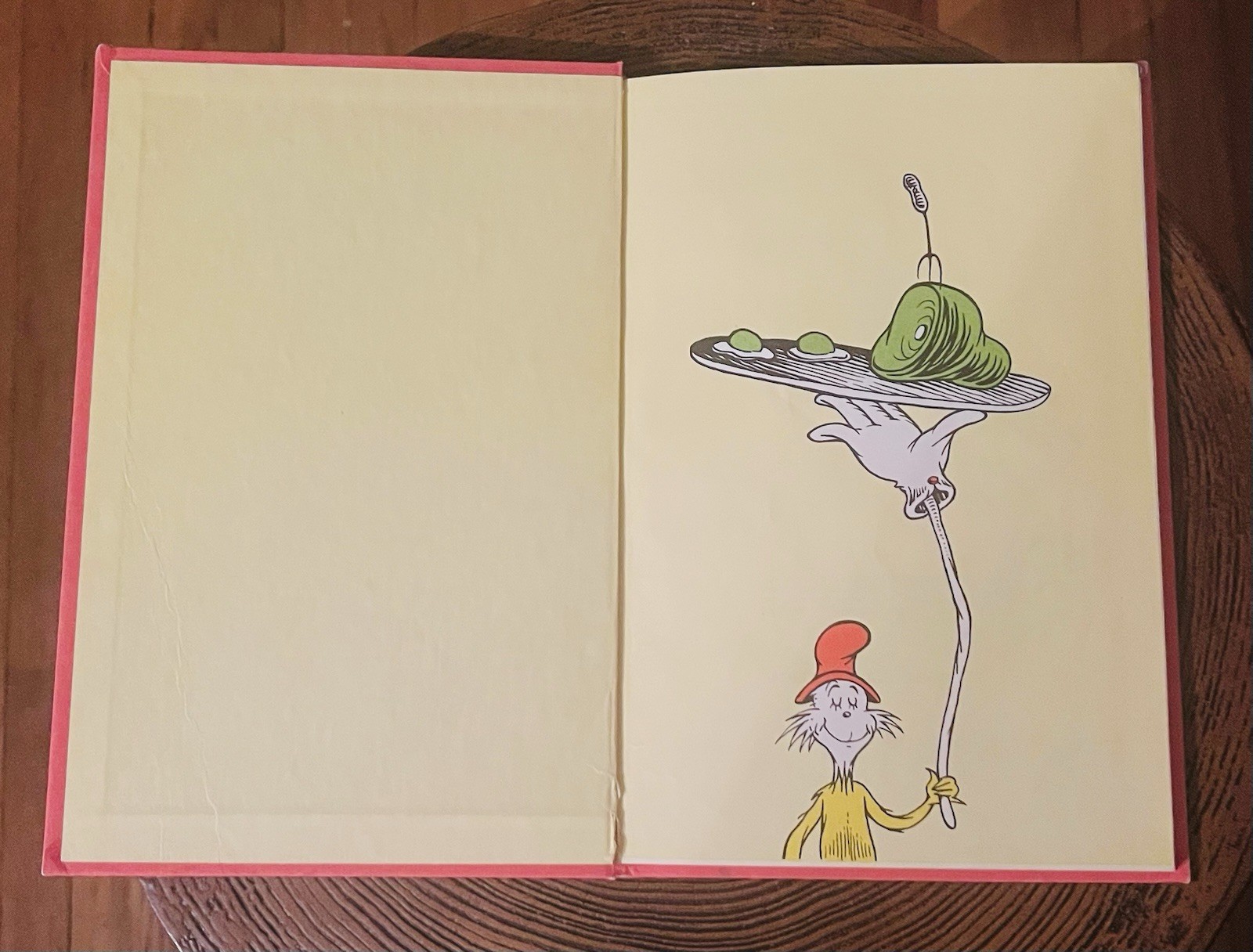 Original/ Vintage Dr. Seuss Green Eggs and Ham Beginner Books Hardcover CopyN789
