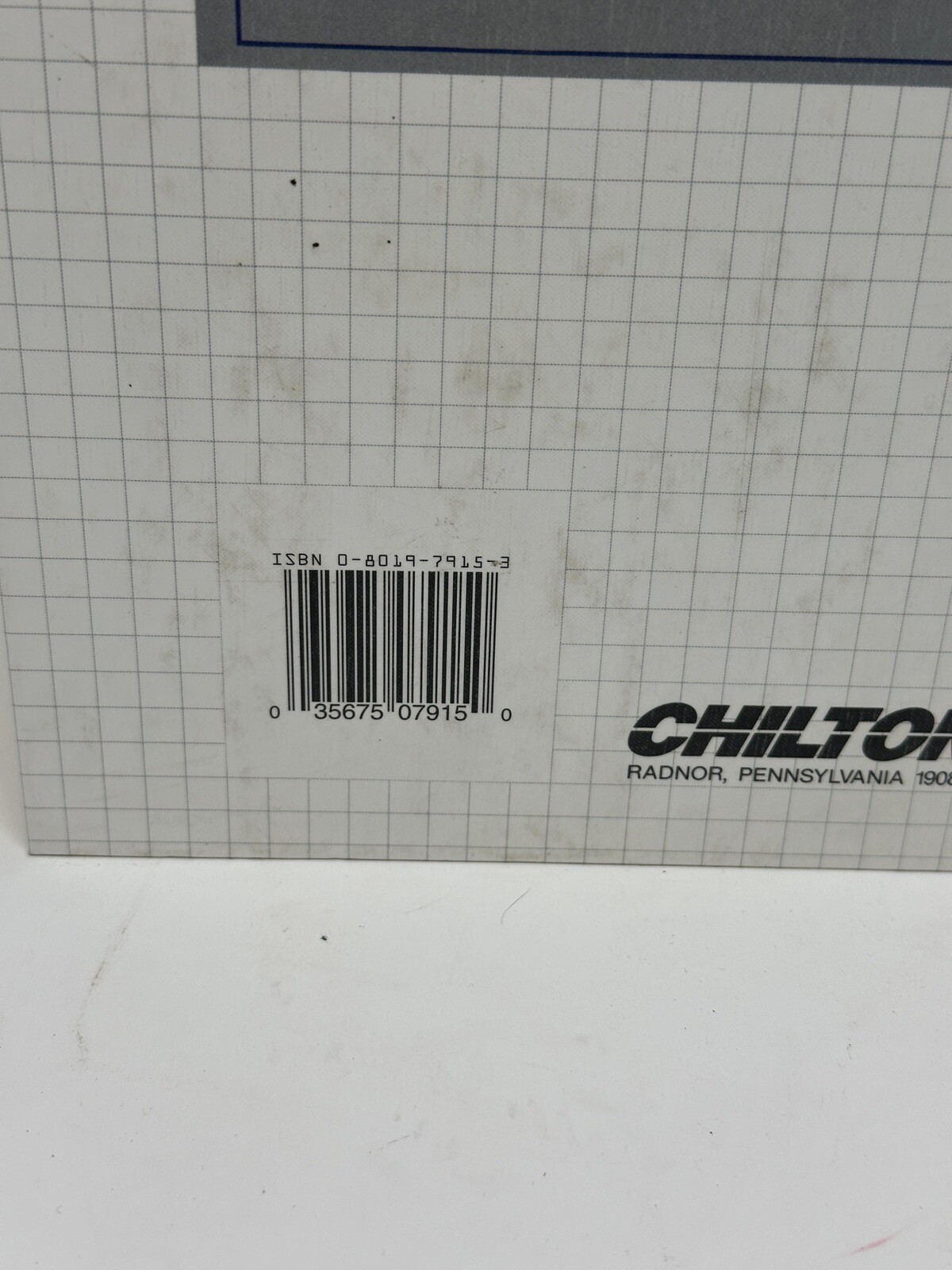 Chilton&rsquo;s Auto Repair Manual 1991-1995 Edition Hardcover Part # 7915