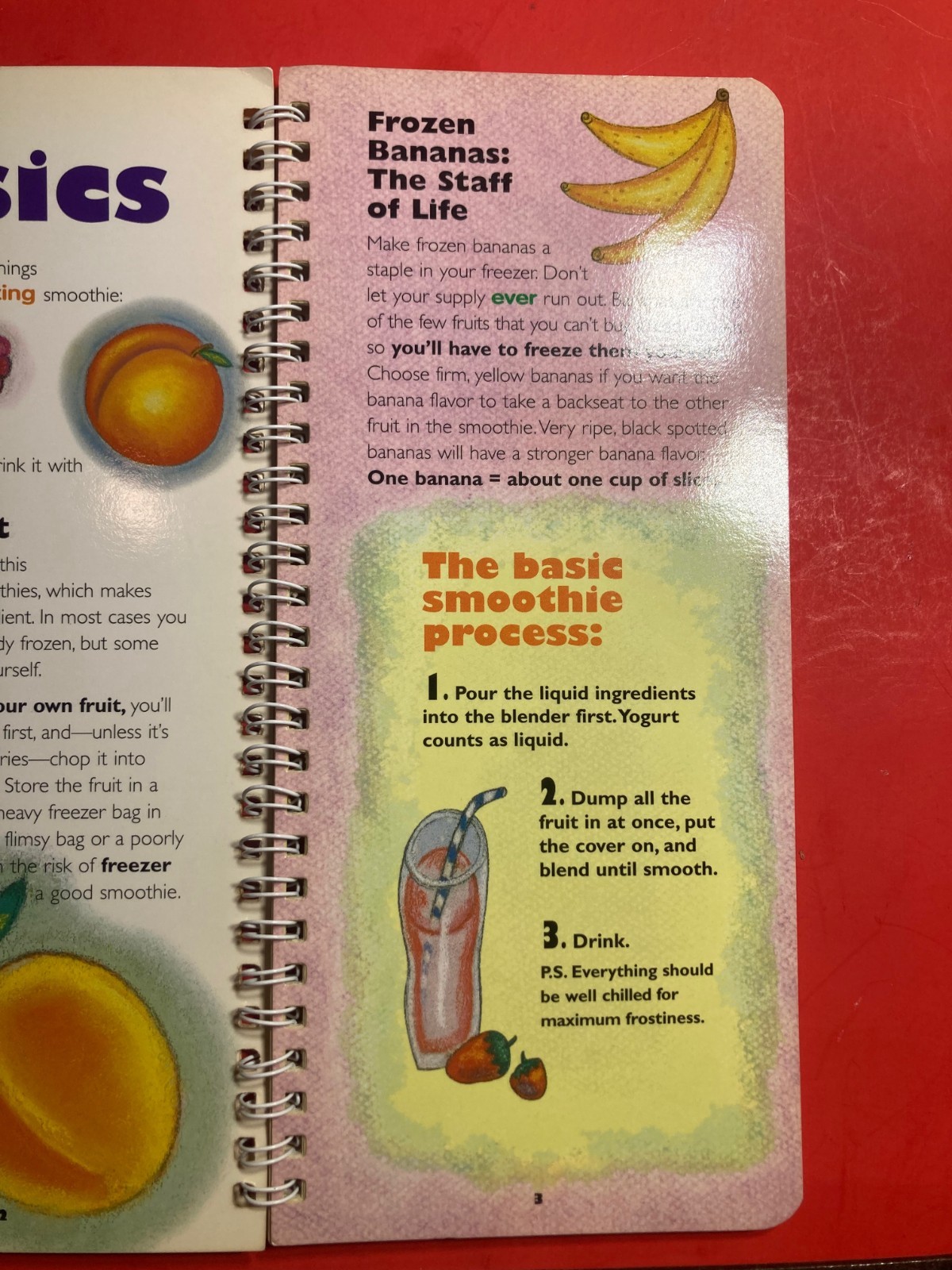 Smoothies (Klutz) – BEVERAGE RECIPES 16 PAGES Johnson, Anne Akers –