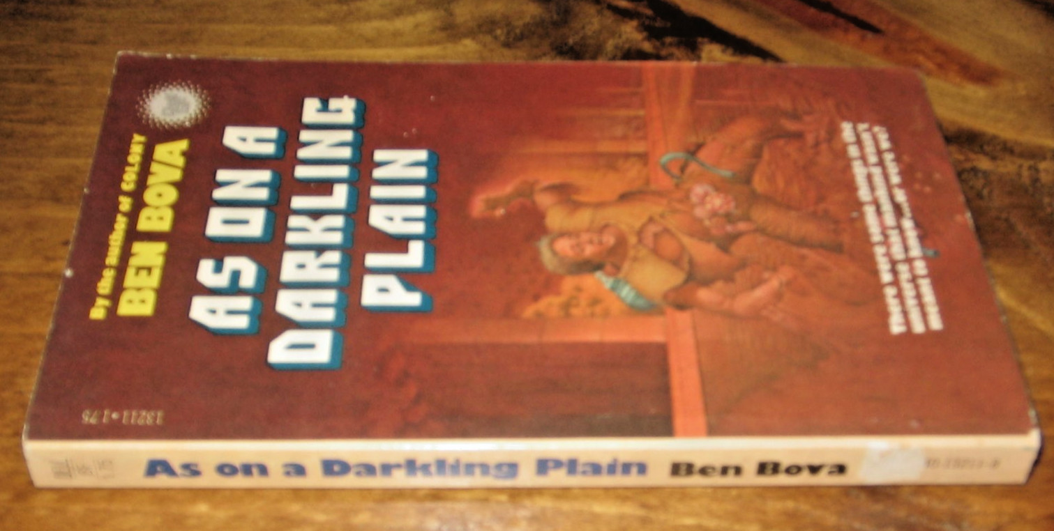 As on a Darkling Plain by Ben Bova 1978 Dell 1st/1st PB Sci-Fi Horror VG+