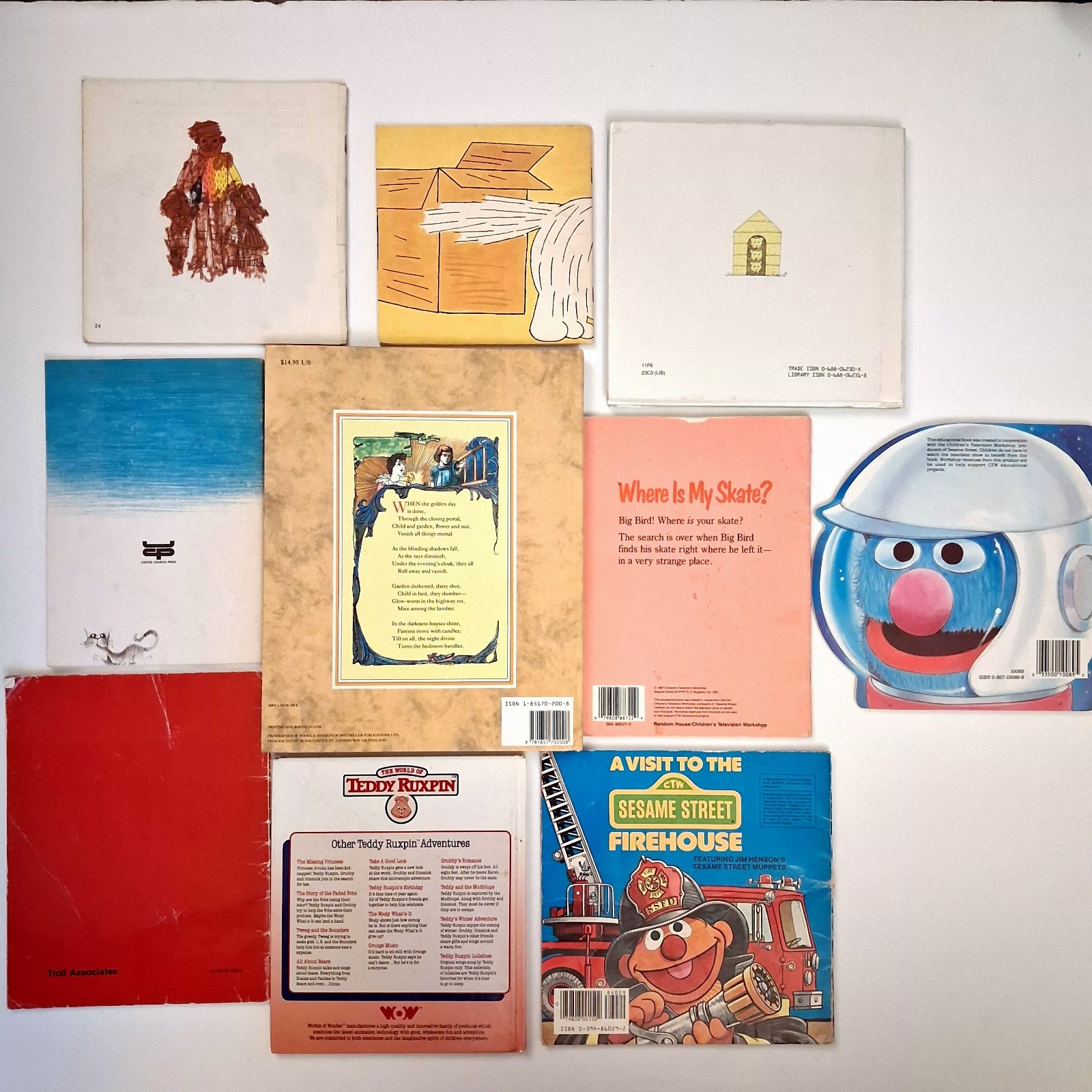 Mixed Lot Of 40 Vintage Children&rsquo;s Picture Book Collection 50s 60s 70s 80s 90s