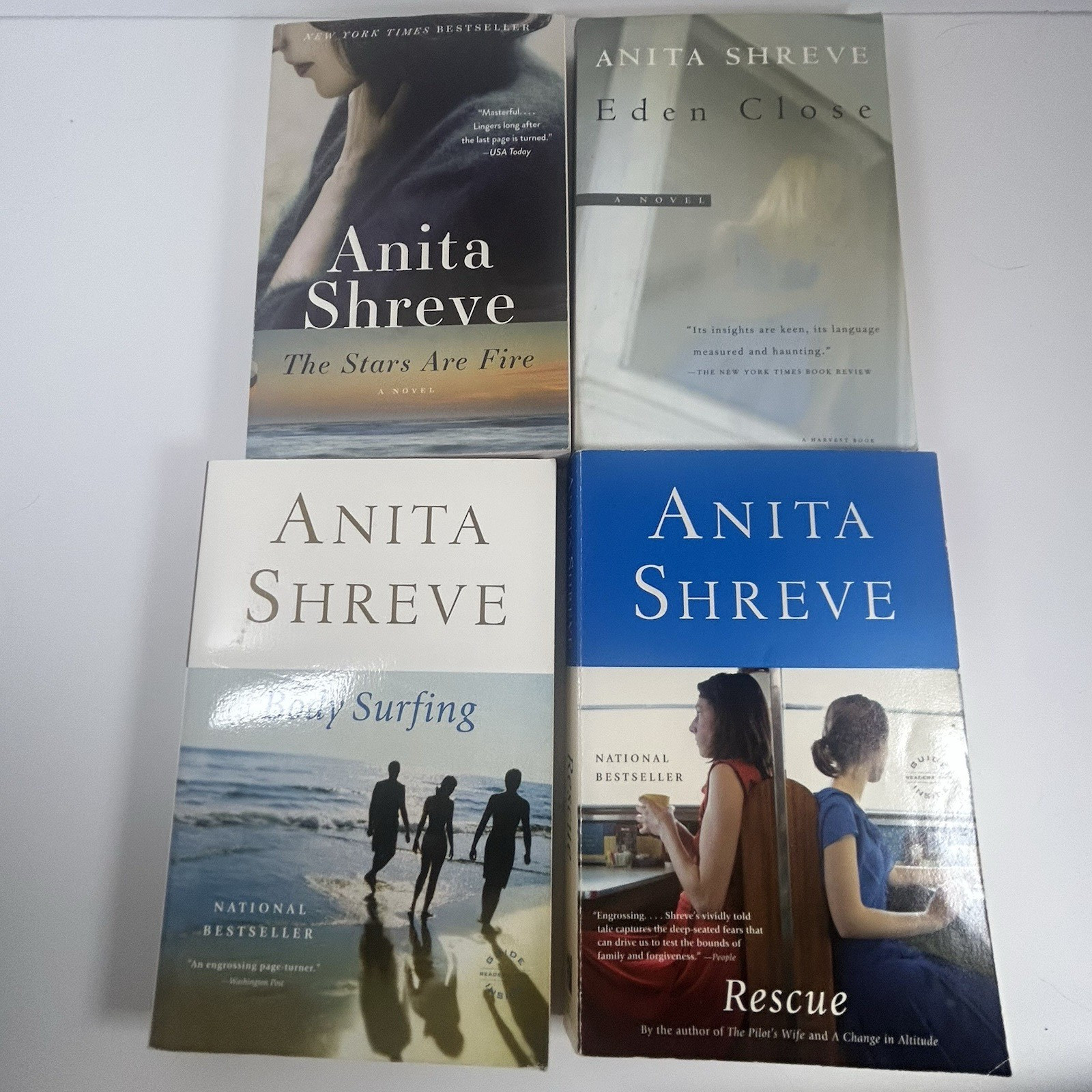 Anita Shreve Novels Fiction Lot of 21 Novels 8 Hardcover 11 Paperbacks