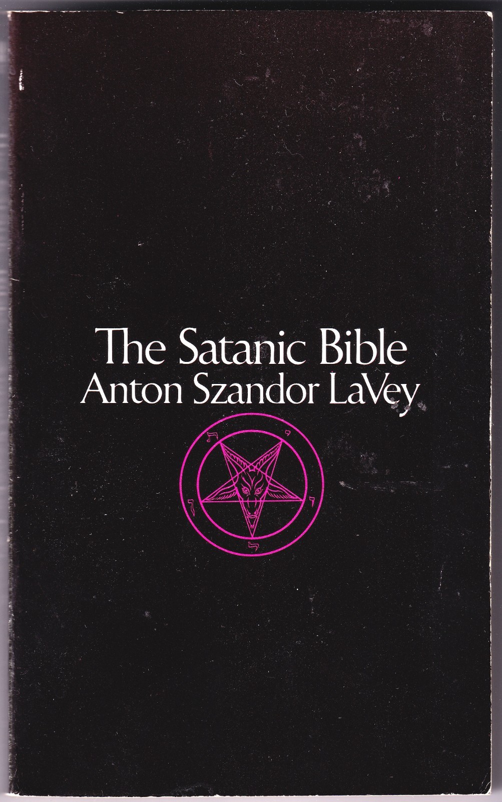 Anton LaVey The Satanic Bible Avon Books 0-380-01539-0