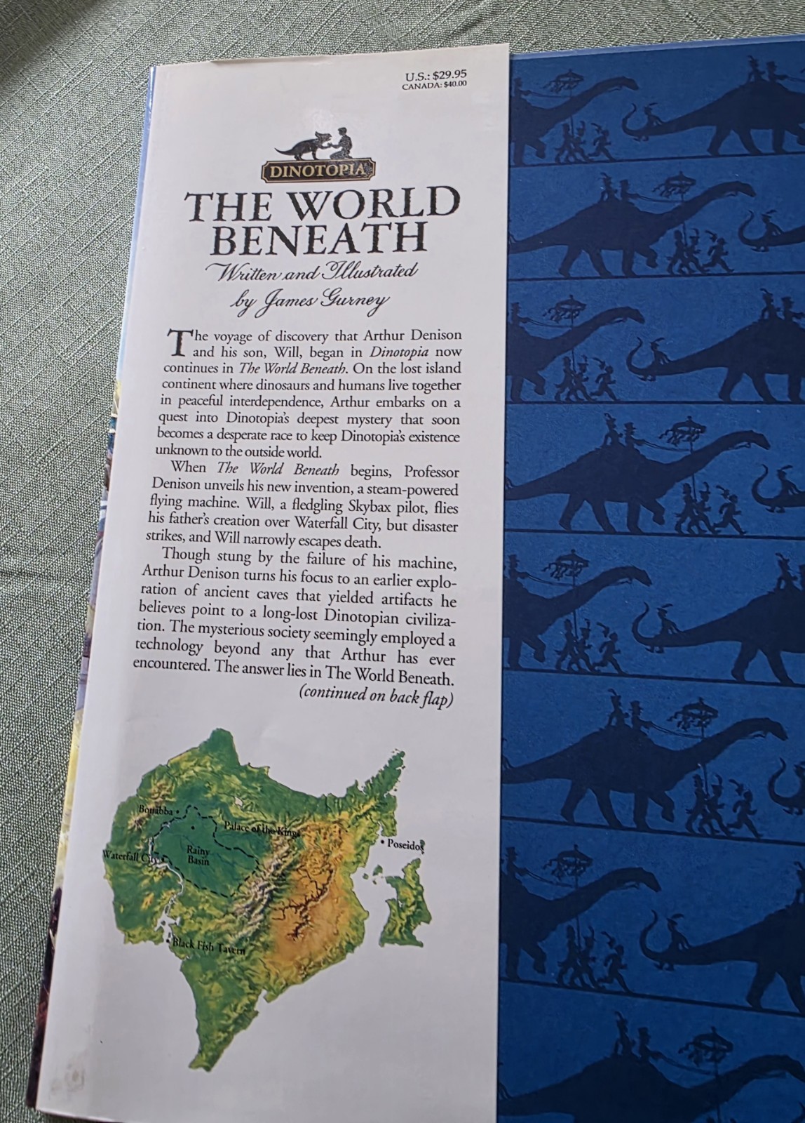 Dinotopia: The World Beneath – Hardcover By Gurney, James – VERY GOOD