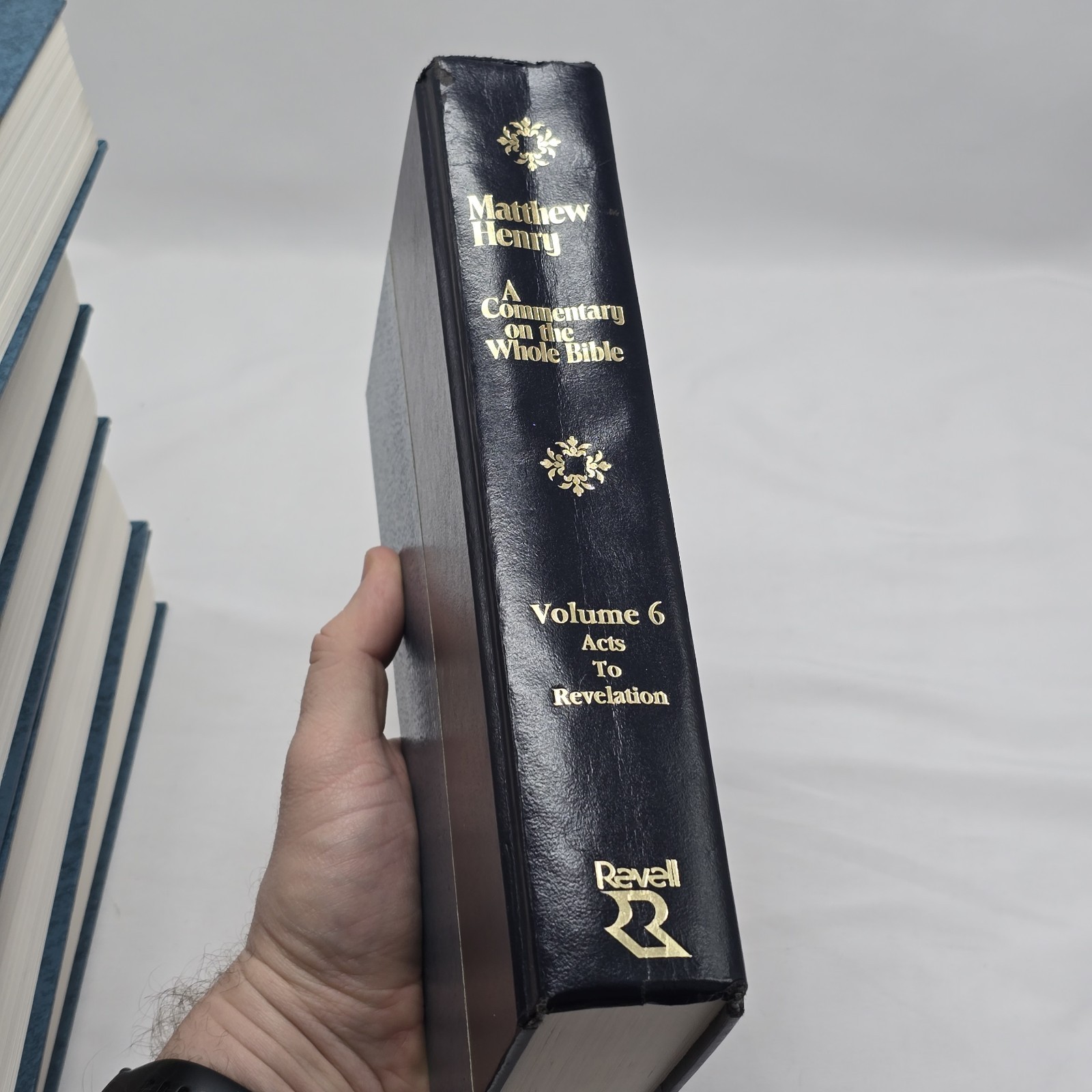 Matthew Henry&rsquo;s Commentary On The Whole Bible Vol 1-6 Complete Set Revell Vtg