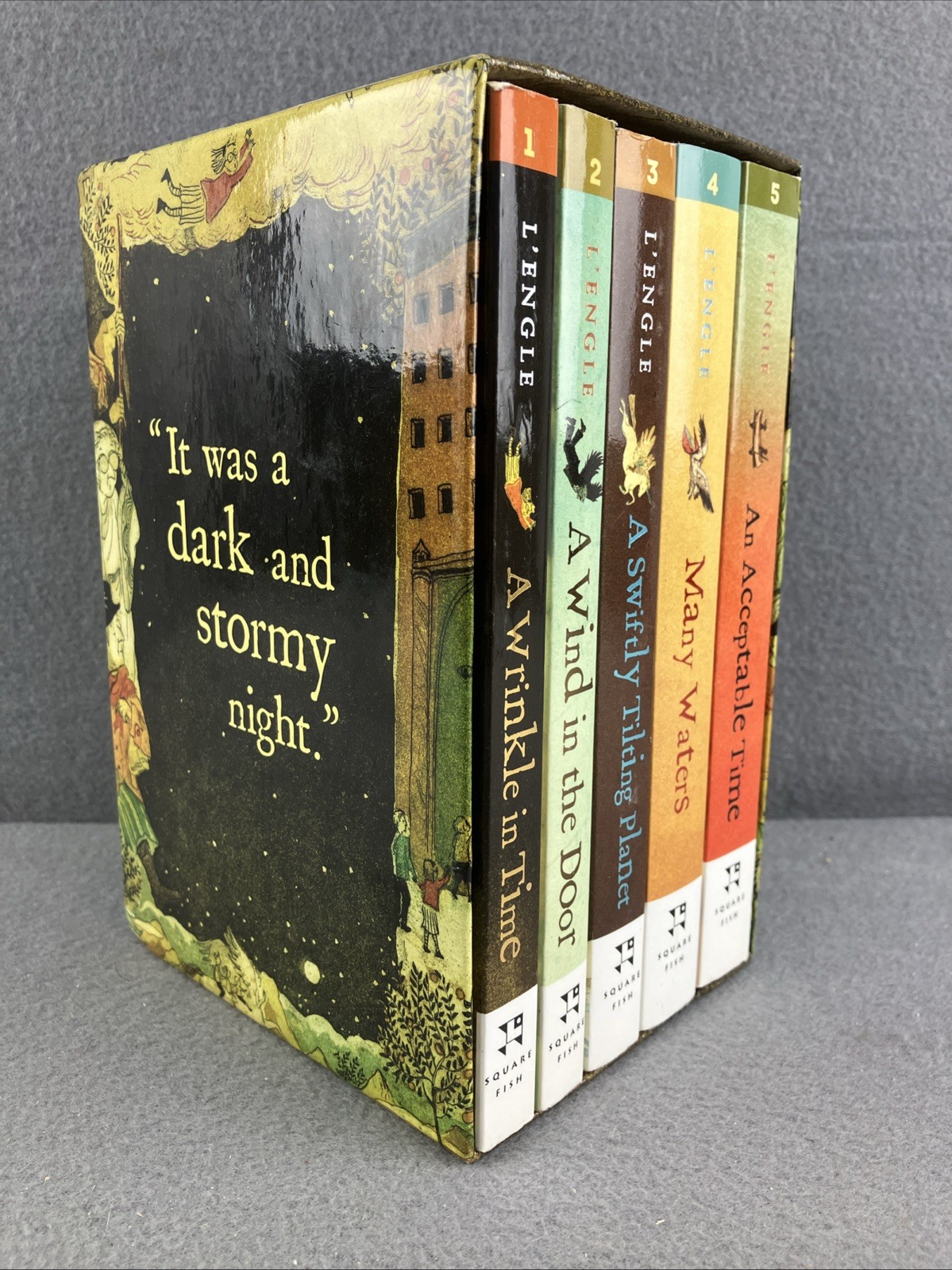 A Wrinkle in Time Quintet, 5 Books Box Set (2007), Madeleine L&rsquo;Engle – Paperback