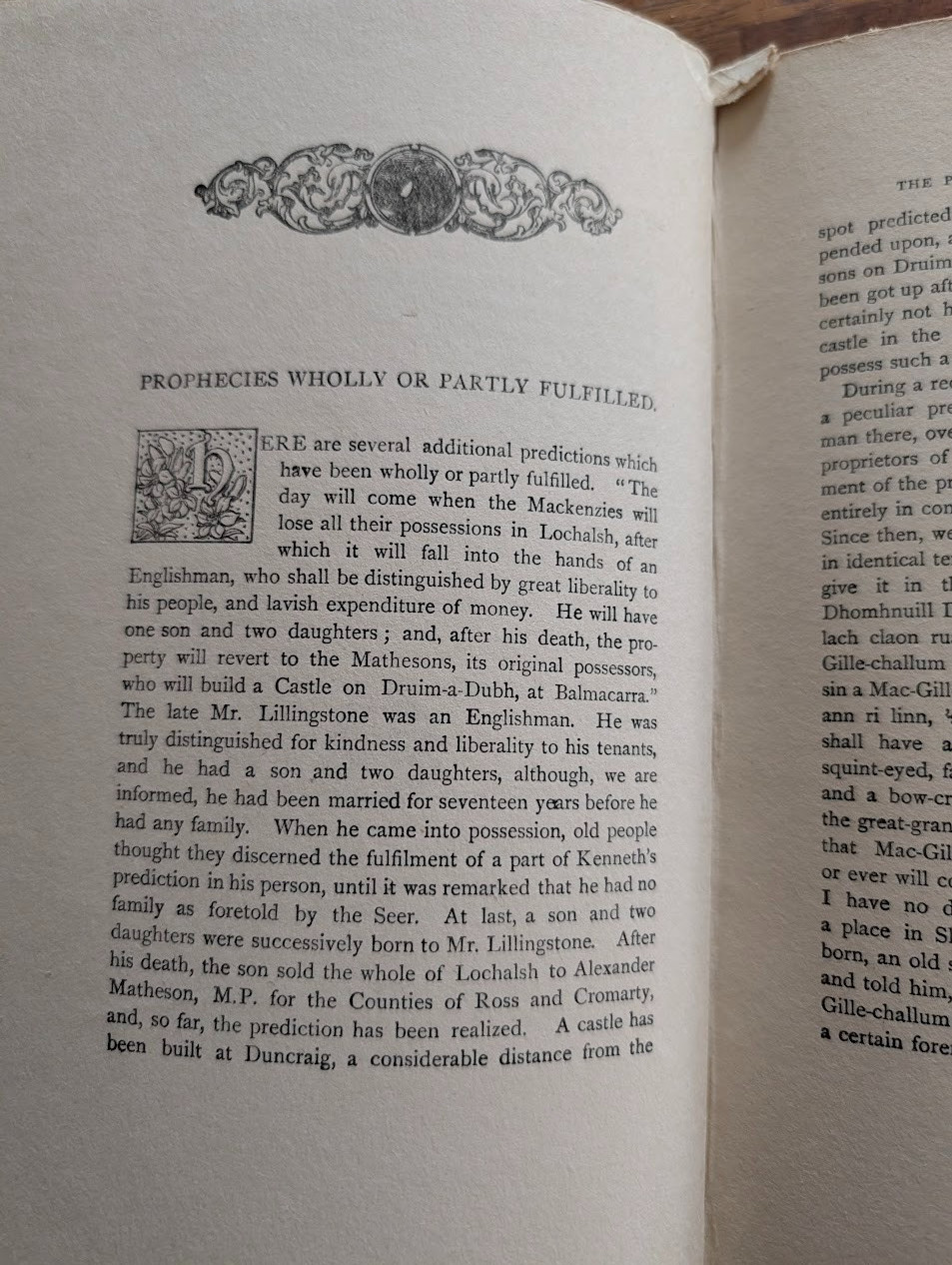 1924 book Prophecies of the Brahan Seer Mackenzie Scottish Oracle Occult