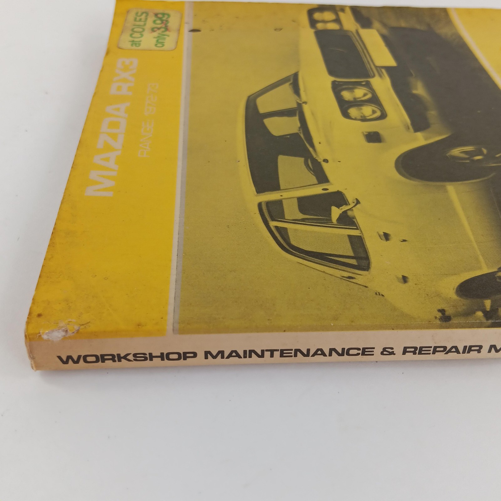 Vintage Mazda RX3 Workshop Repair Manual 1972-73 Drake Publishers Softcover Book