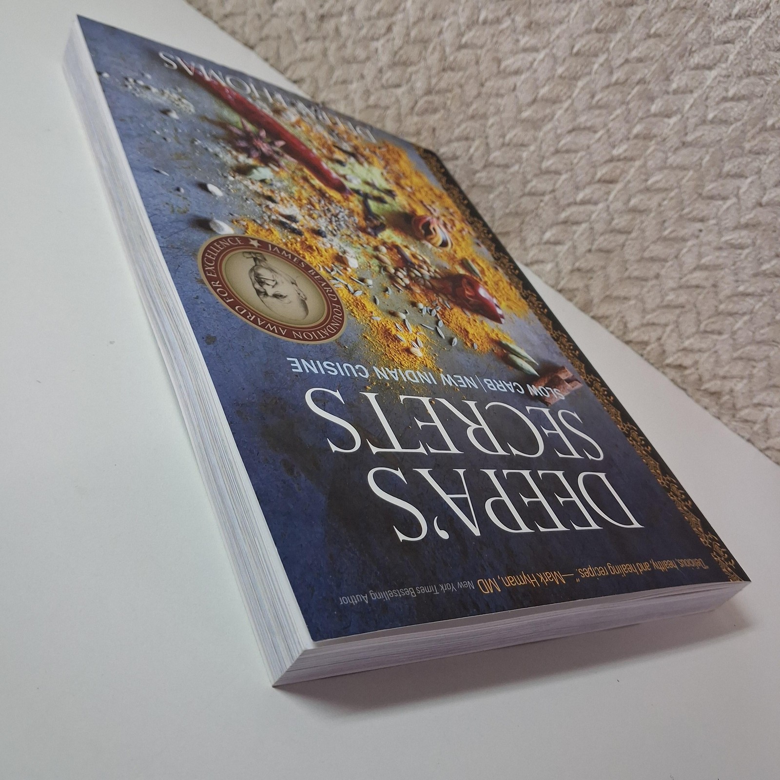 Deepa&rsquo;s Secrets Slow Carb New Indian Cuisine Deepa Thomas Skyhorse PB 2022