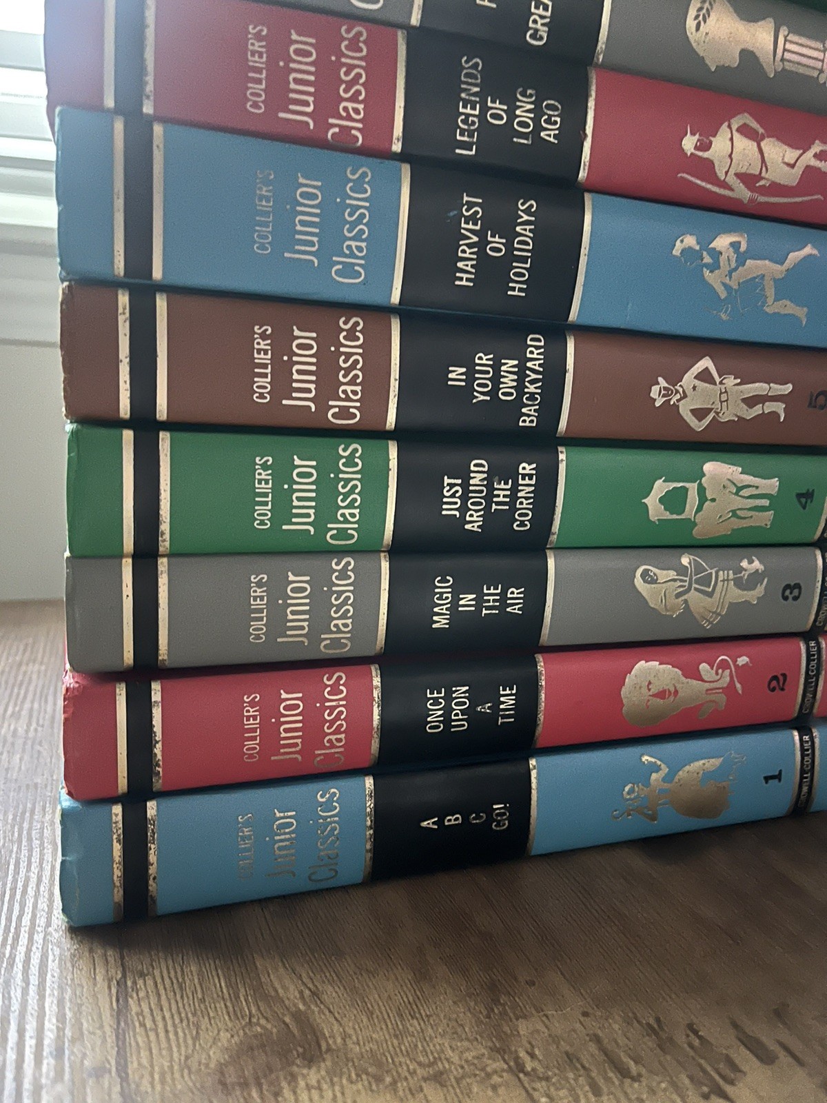 Collier&rsquo;s Junior Classics (10 Volume Set) by Margaret Martignoni 1962
