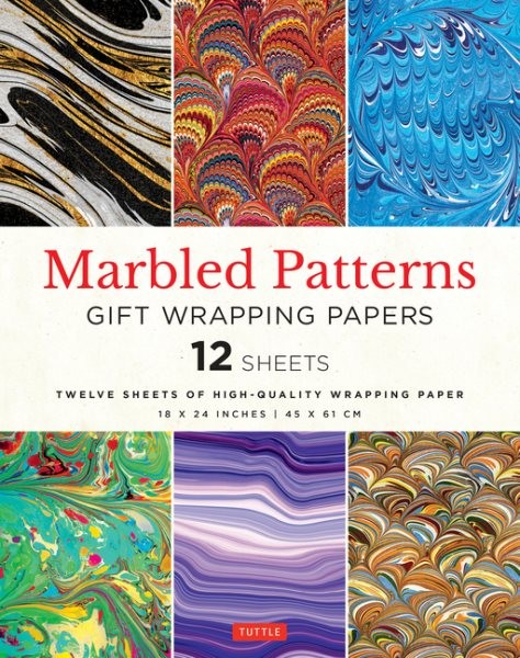 Marbled Patterns Gift Wrapping Paper : 18 X 24 Inch – 45 X 61 Cm High-quality…
