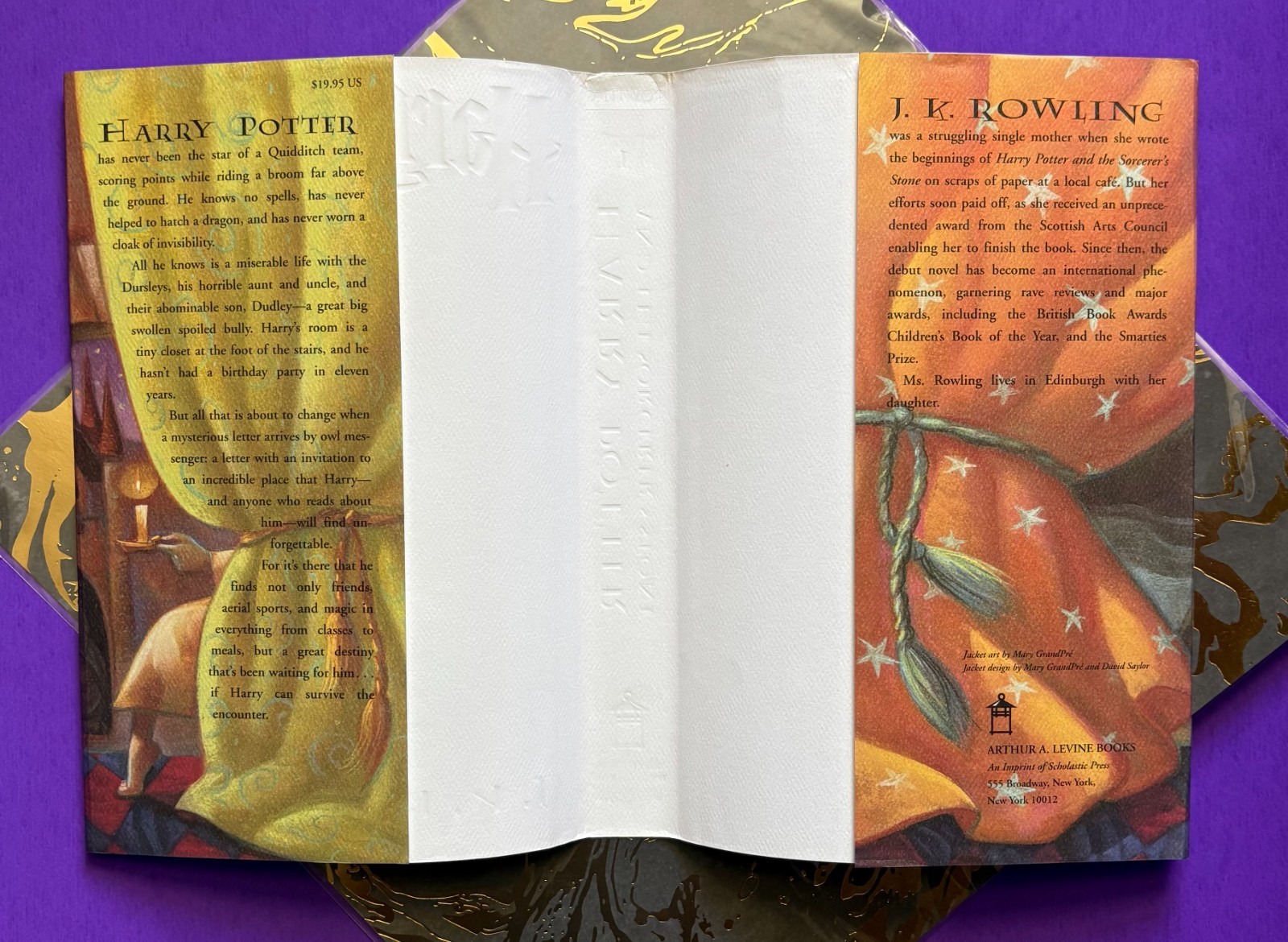 Harry Potter and the Sorcerer&rsquo;s Stone 1st Amer. Ed. 1998 MISPRINT.