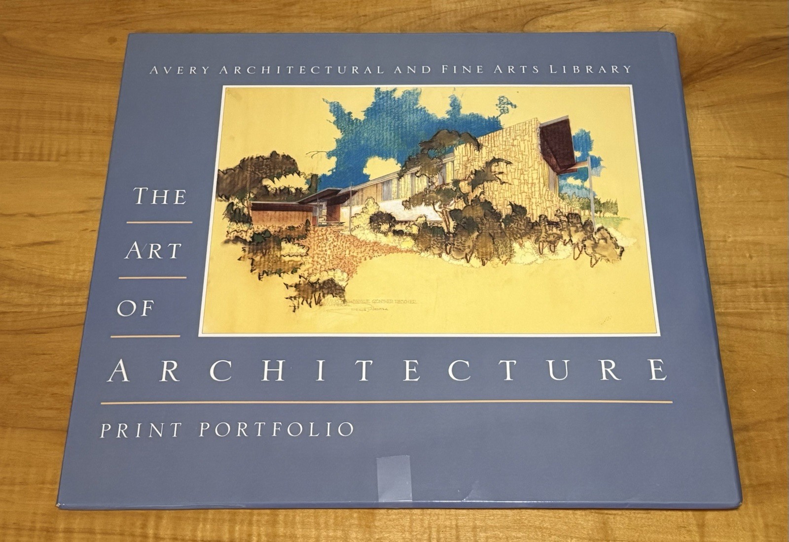 The Art of Architecture Print Portfolio | 8 prints 13&Prime; x 15&Prime; | Avery Library