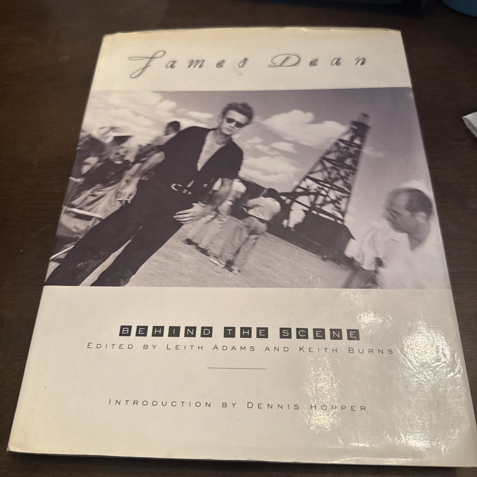 James Dean : Behind the Scenes by Leith Adams and Keith Burns (1990, Hardcover)