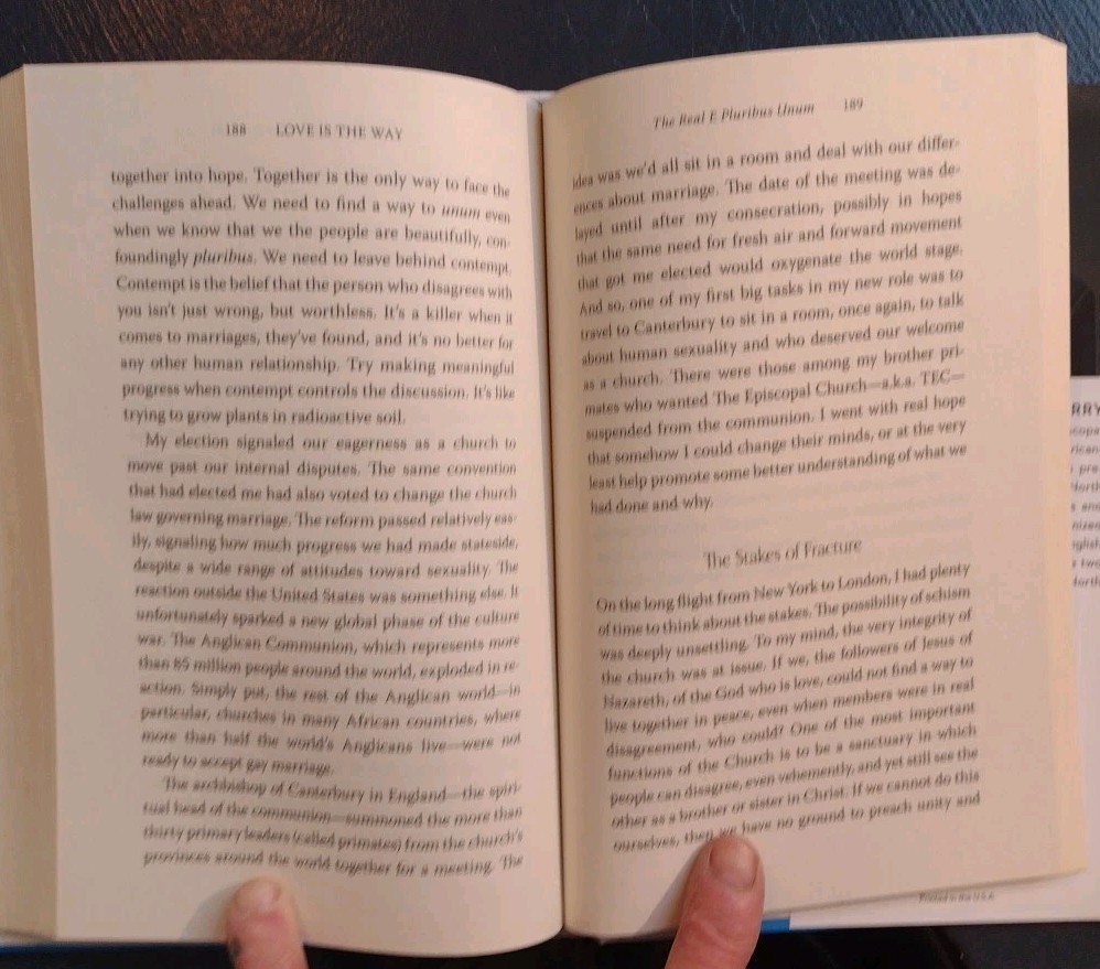 Love is the Way: Holding Onto Hope by Bishop Michael Curry