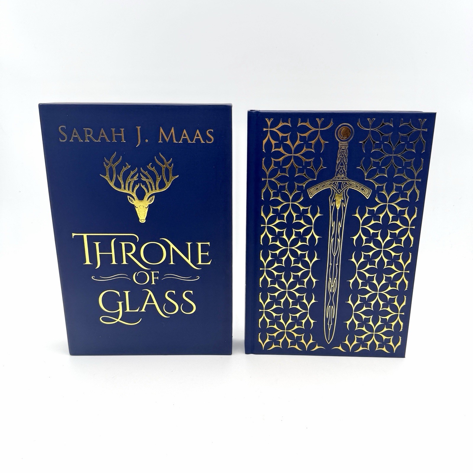 Throne of Glass Collector&rsquo;s Edition by Sarah J. Maas (2018, Hardcover) With Case