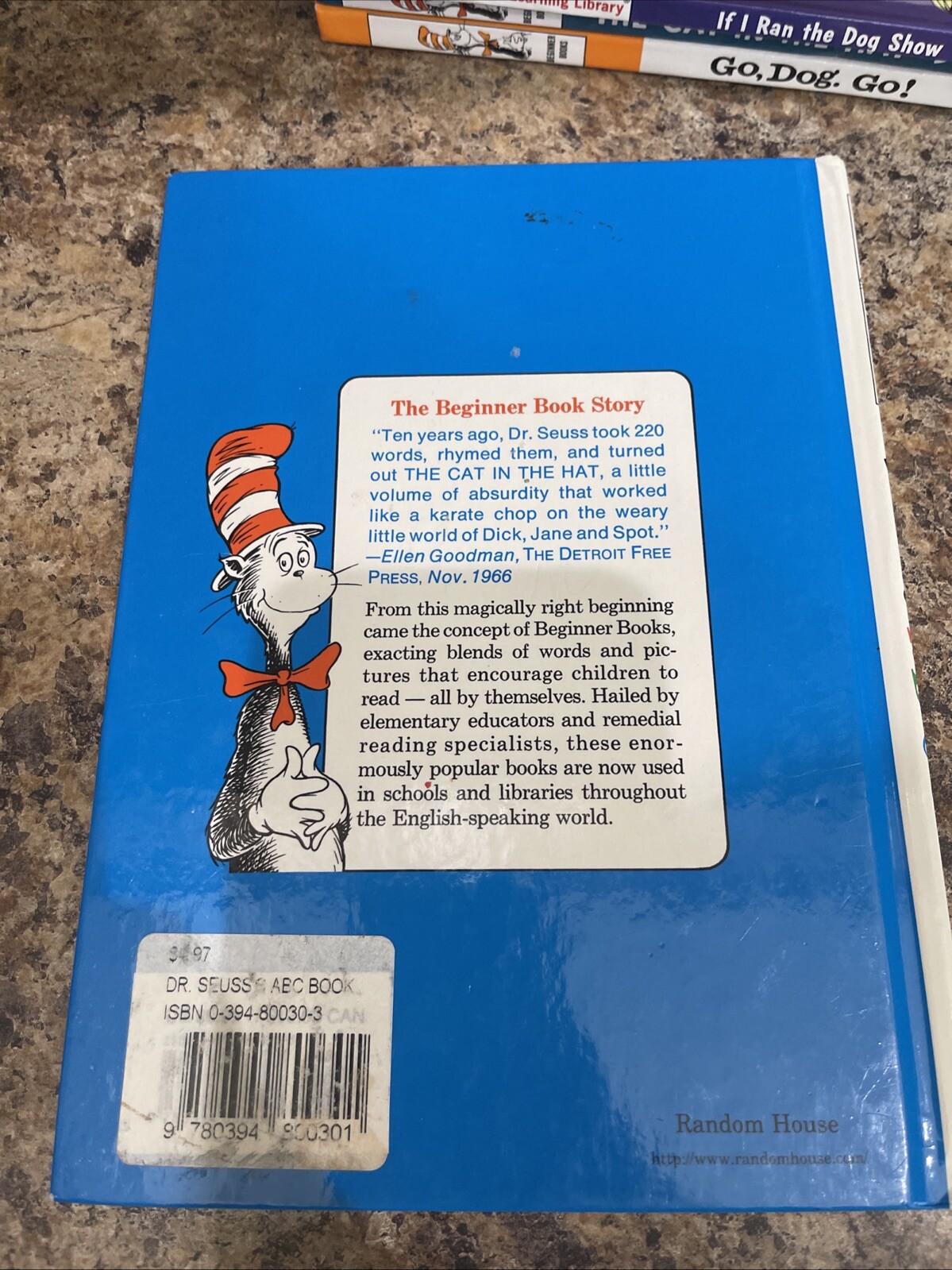 Lot of 5 Dr.Suess Books 7×9 Inch