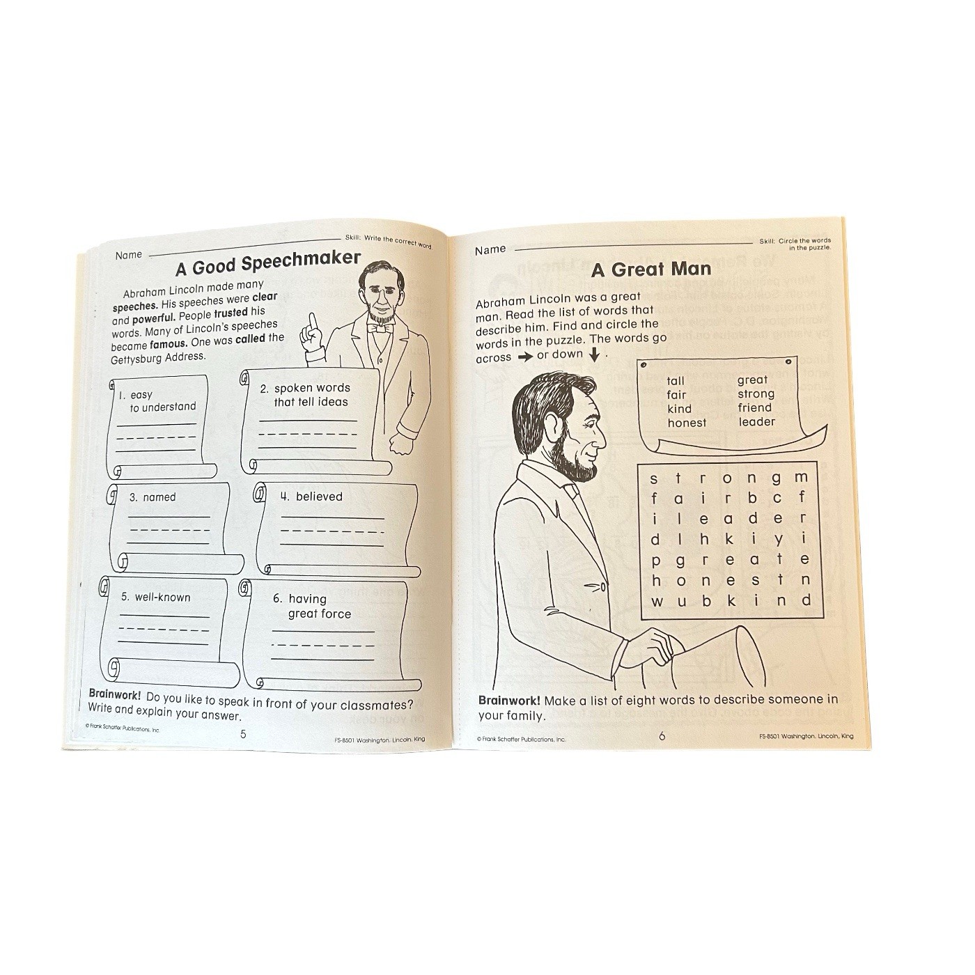 Social Studies Grades 1-2 Mini Teaching Units Resource Activity Book For Teacher