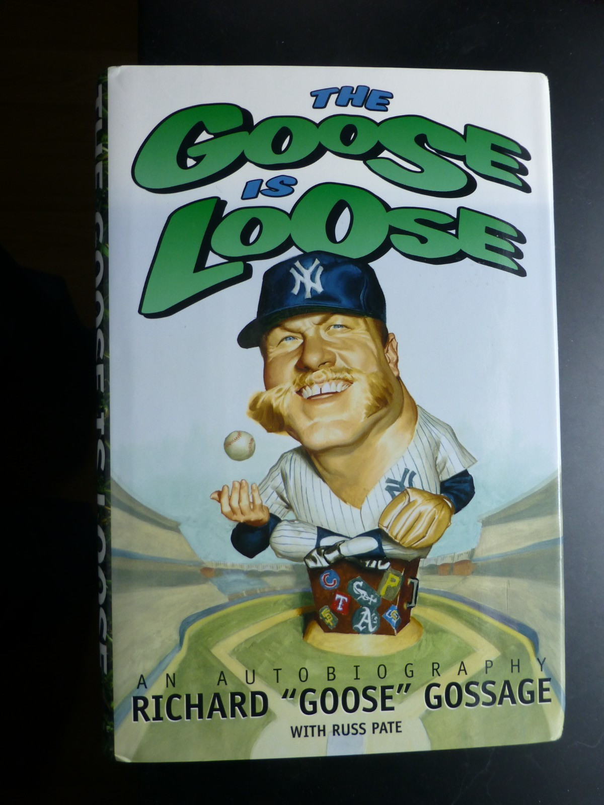 Goose Gossage Signed First Edition Book « The Goose is Loose » with COA