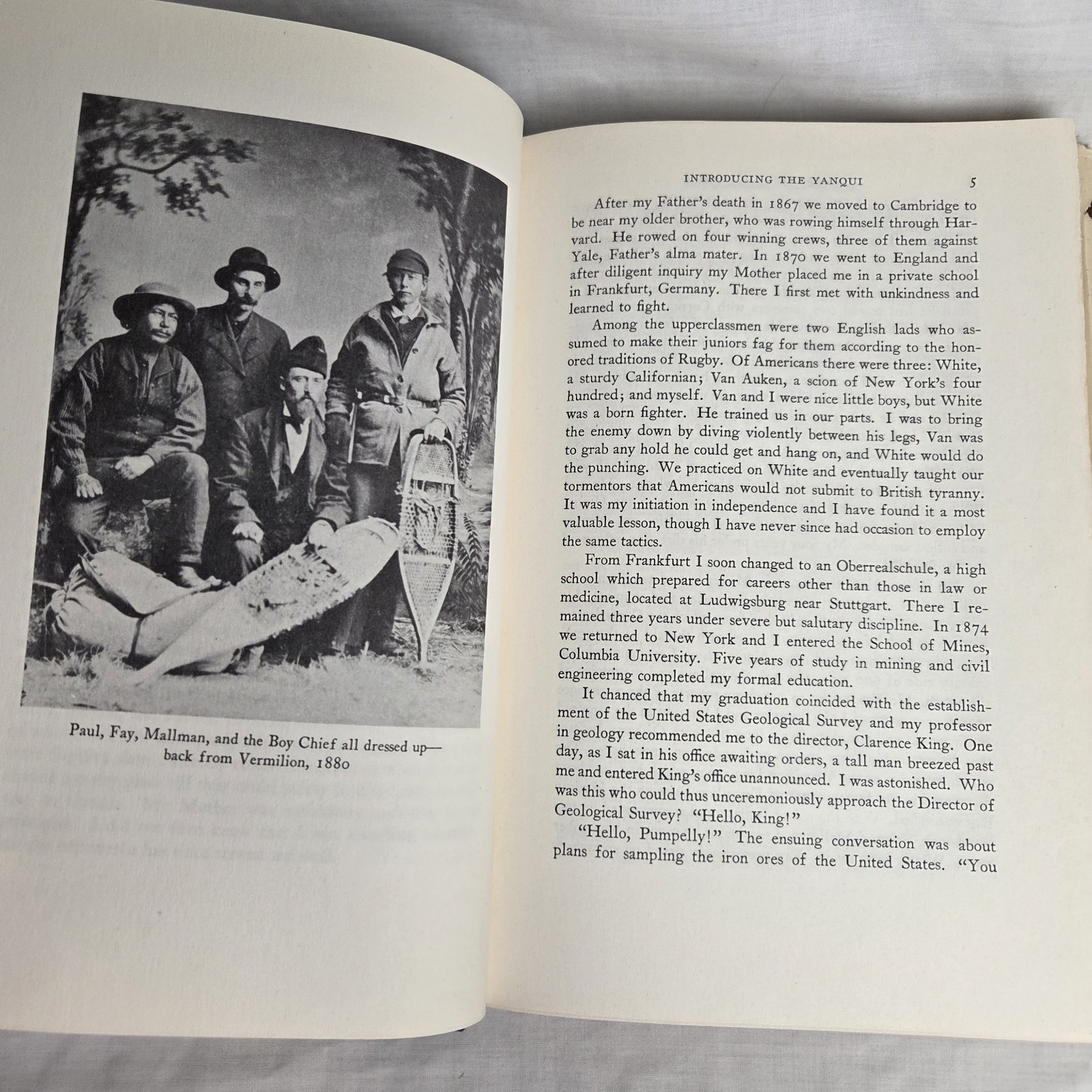 A Yanqui in Patagonia by Bailey Willis Hardcover Book Vintage Argentina Geology