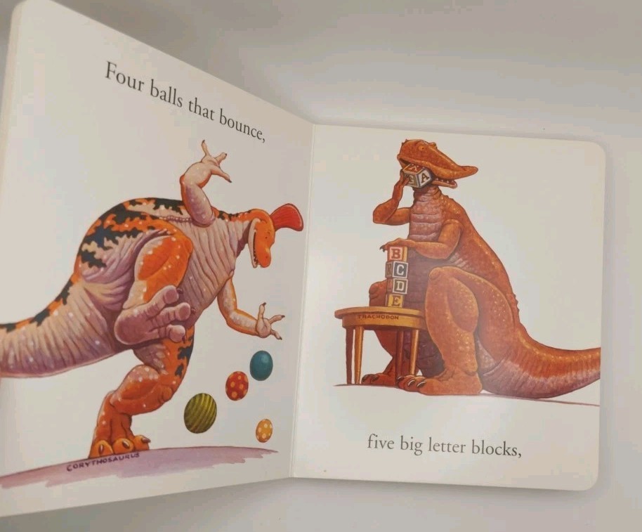 🦕 2 Board Books – How Do Dinosaurs Count to Ten & Noisy Dinosaurs
