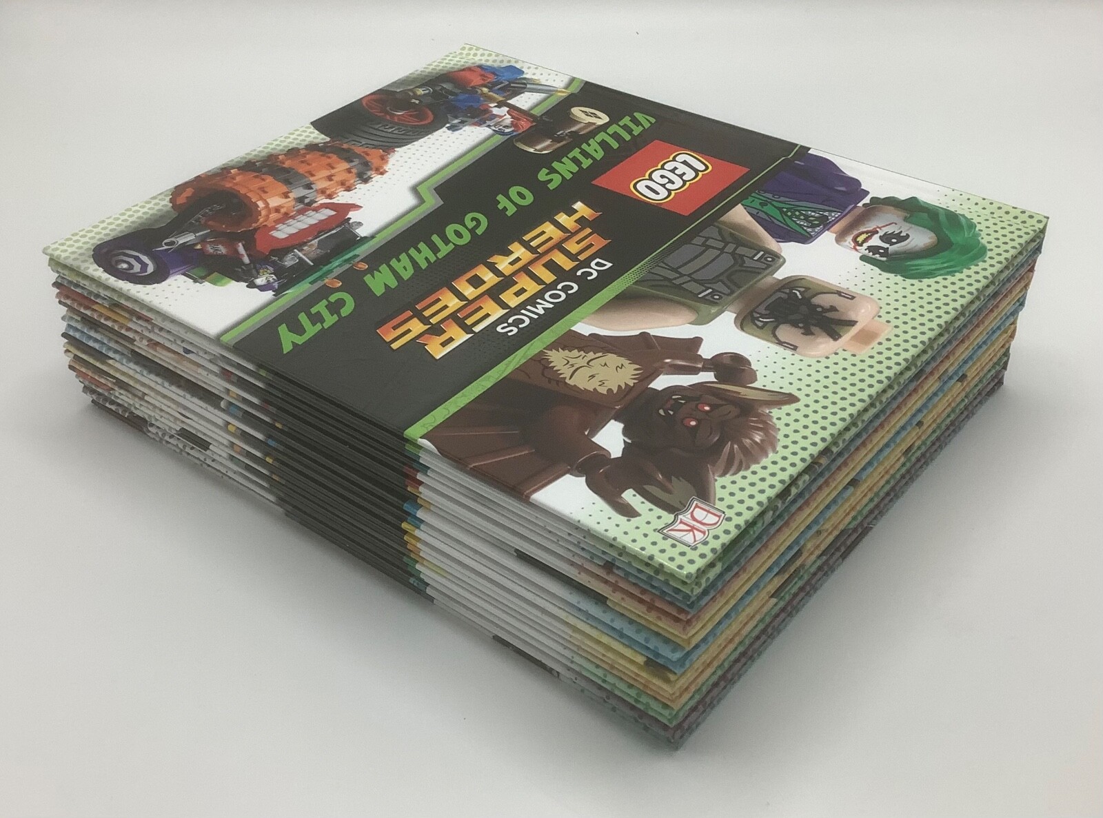 Lego / DC Comics-Super Heroes Collection-Set of 10 Hardback Books-2016-EXCELLENT