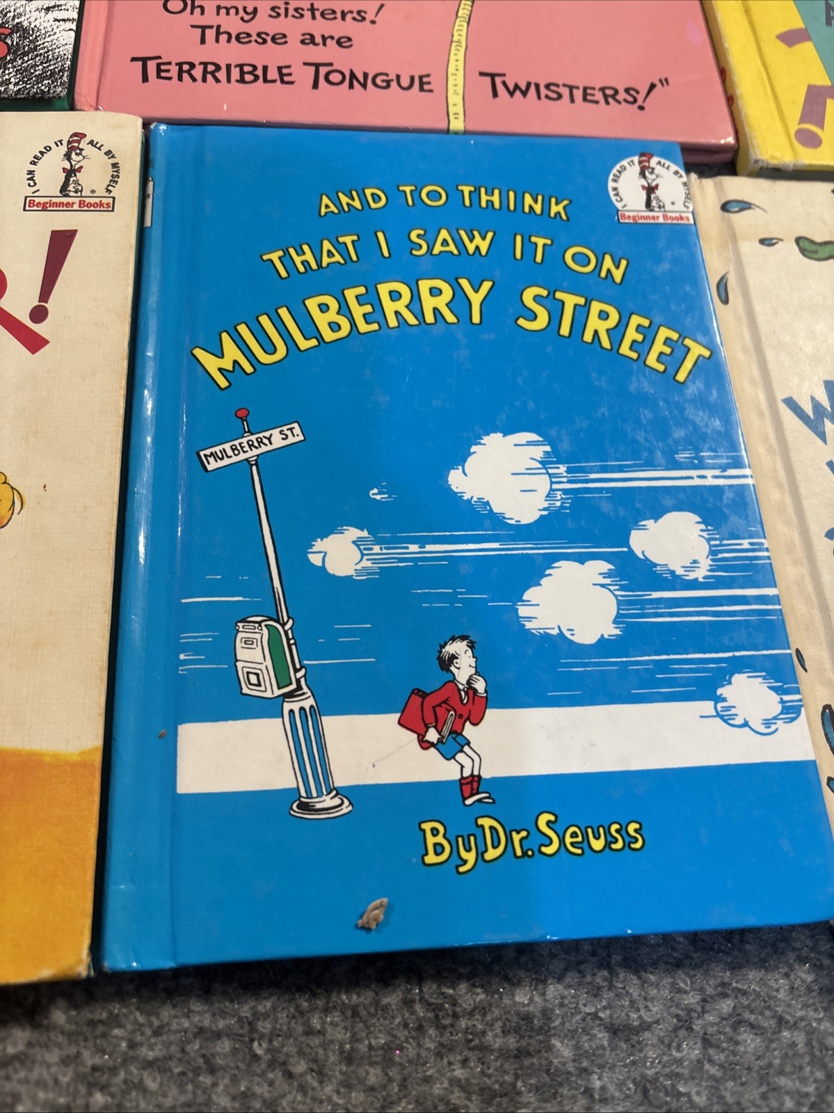 Lot of 16 Vintage Dr Suess Books I Can Read All By Myself Bright Early Beginning
