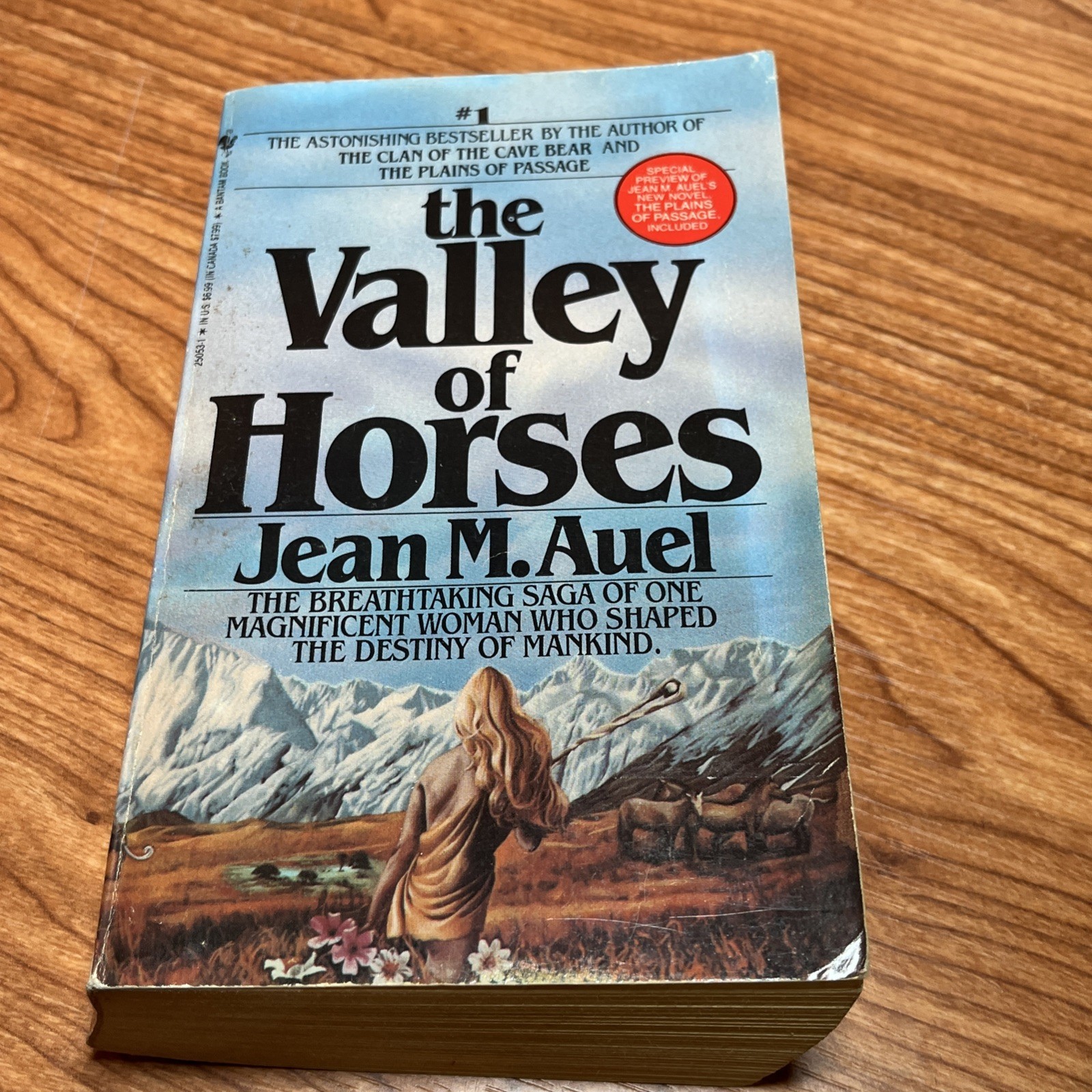 JEAN M AUEL 6 book SET in the EARTH&rsquo;S CHILDREN series PaperBack 1-6
