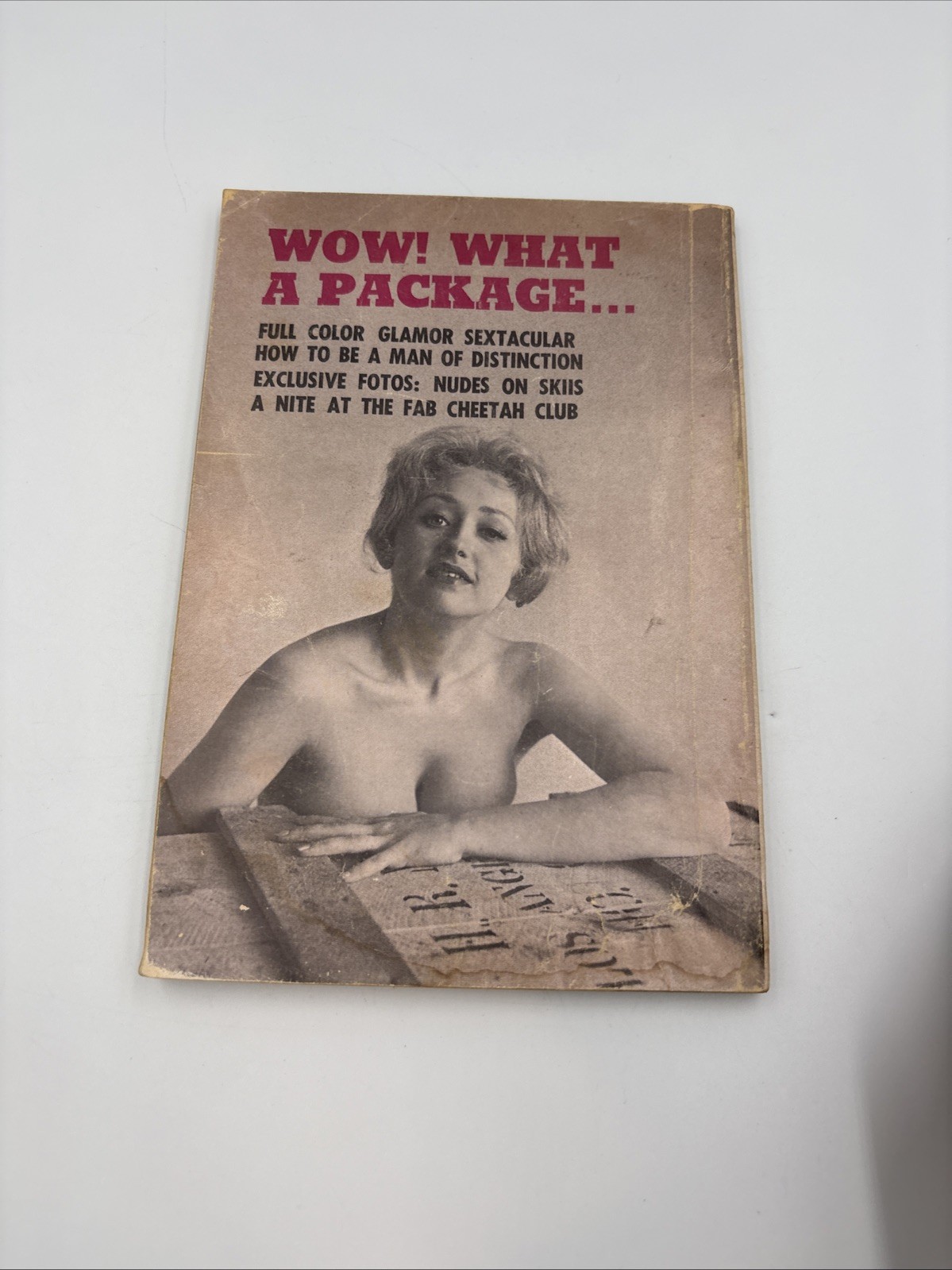 TAB « THE POCKET PICTURE MAGAZINE » June 1968 VINTAGE EROTIC BOOK