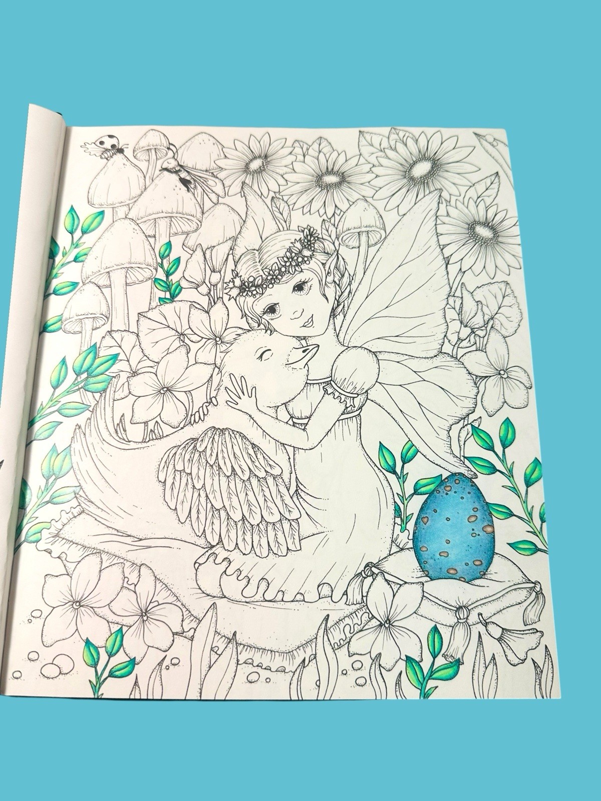 Rare! Klara Markova Fairy Miracles Coloring Book 2018 Czech Republic Made 112 Pg