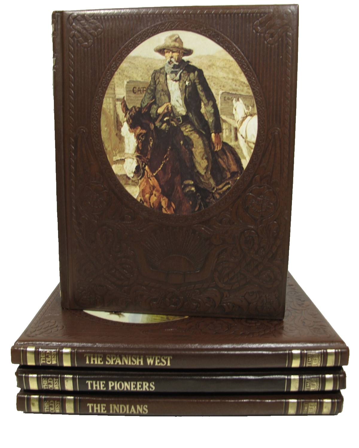 VTG Set of 4 Time Life Books THE OLD WEST Series 1970&rsquo;s READ