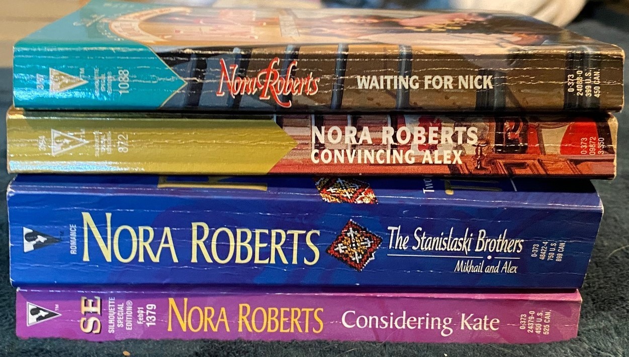 The Stanislaski&rsquo;s Series by Nora Roberts (Books 2, 4, 5, & 6) Paperback Good