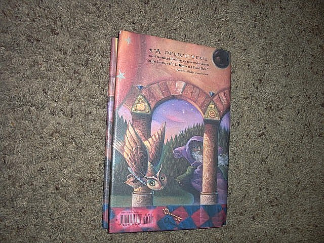 Harry Potter and the Sorcerer’s Stone Hardcover 1st American Edition 1998 SHARP