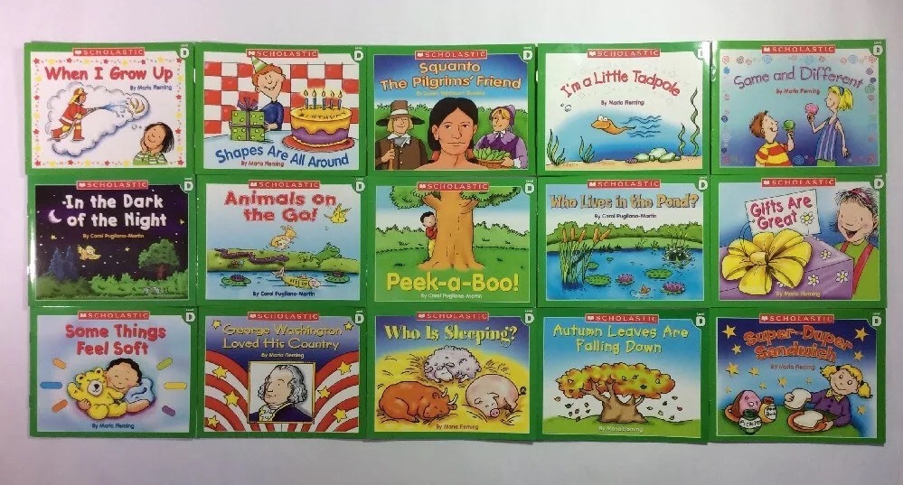 Childrens Books Level D Guided Reading Lot 15