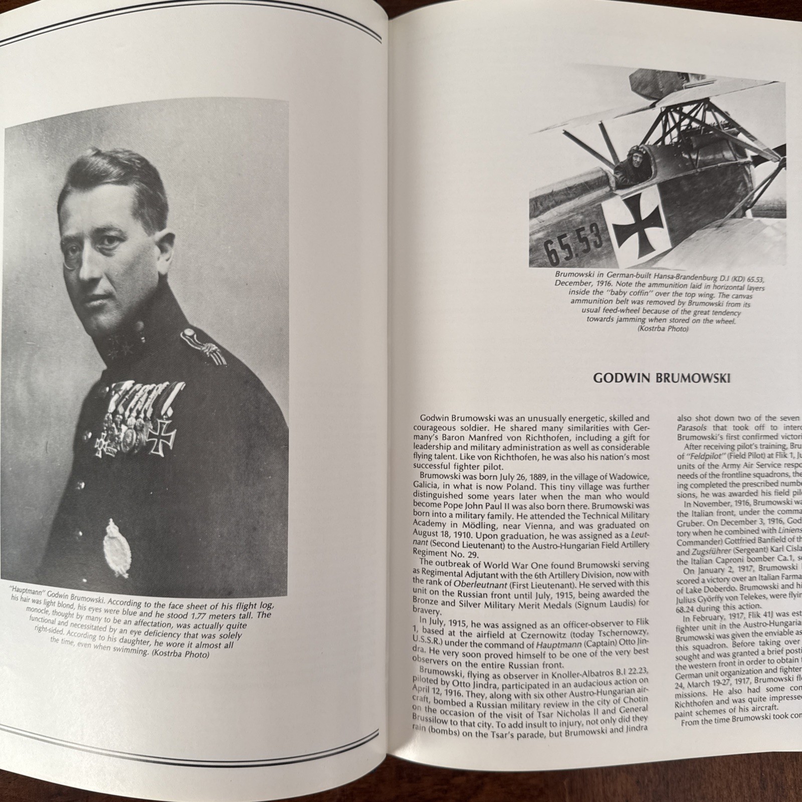 WW1 Air Aces of the Austro-Hungarian Empire 1914-1918 O&rsquo;Conner 1986 1st Ed